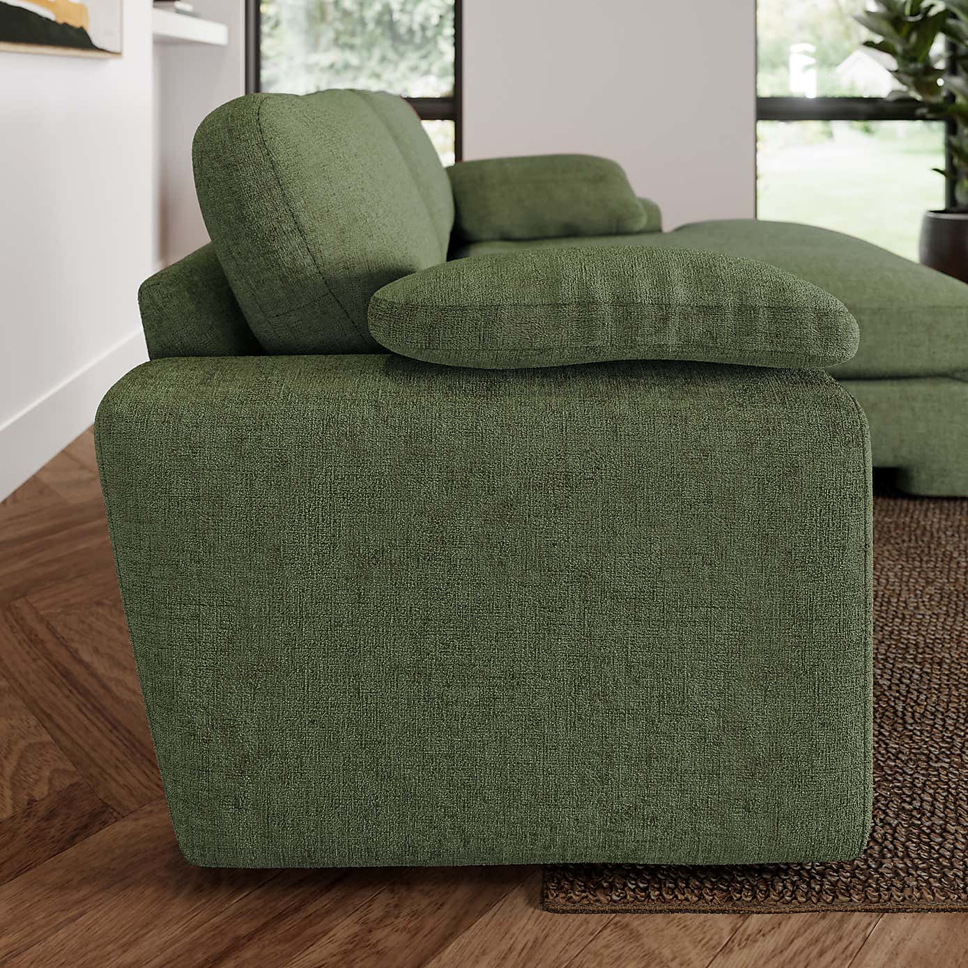 Soft Texture Chenille Fabric Sample