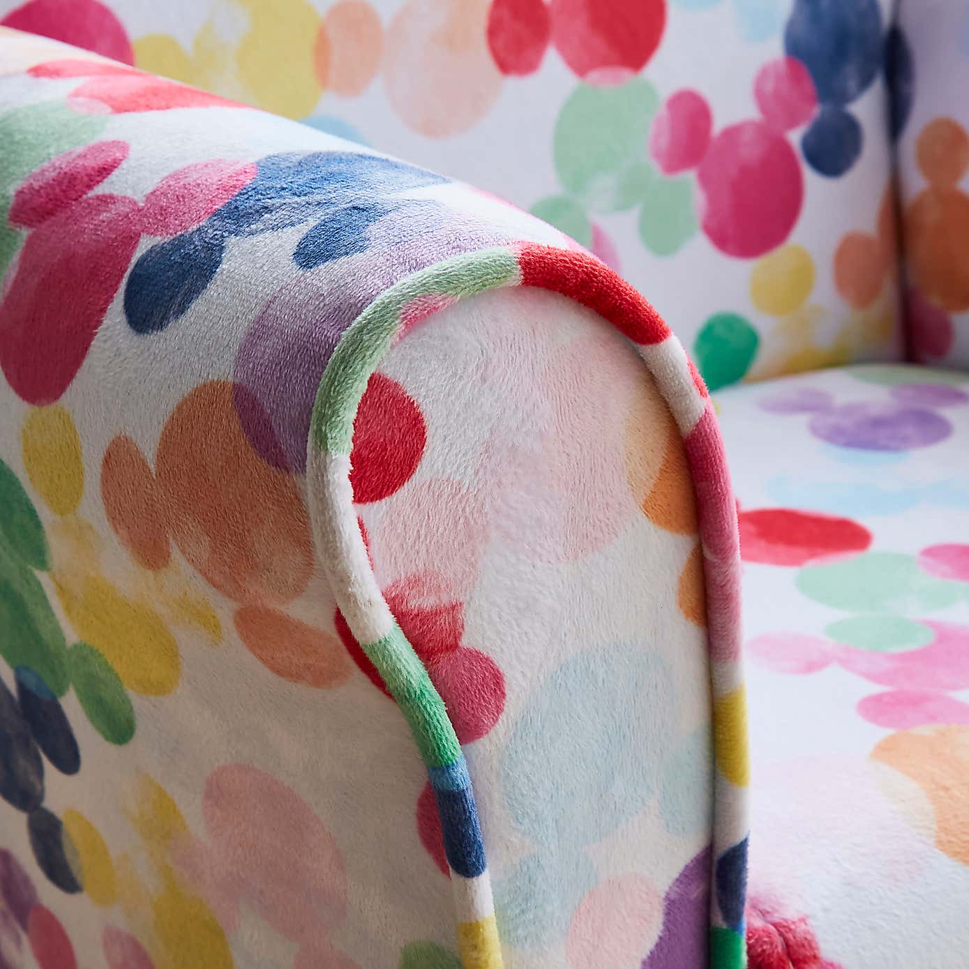 Disney Mickey Print Kids Armchair