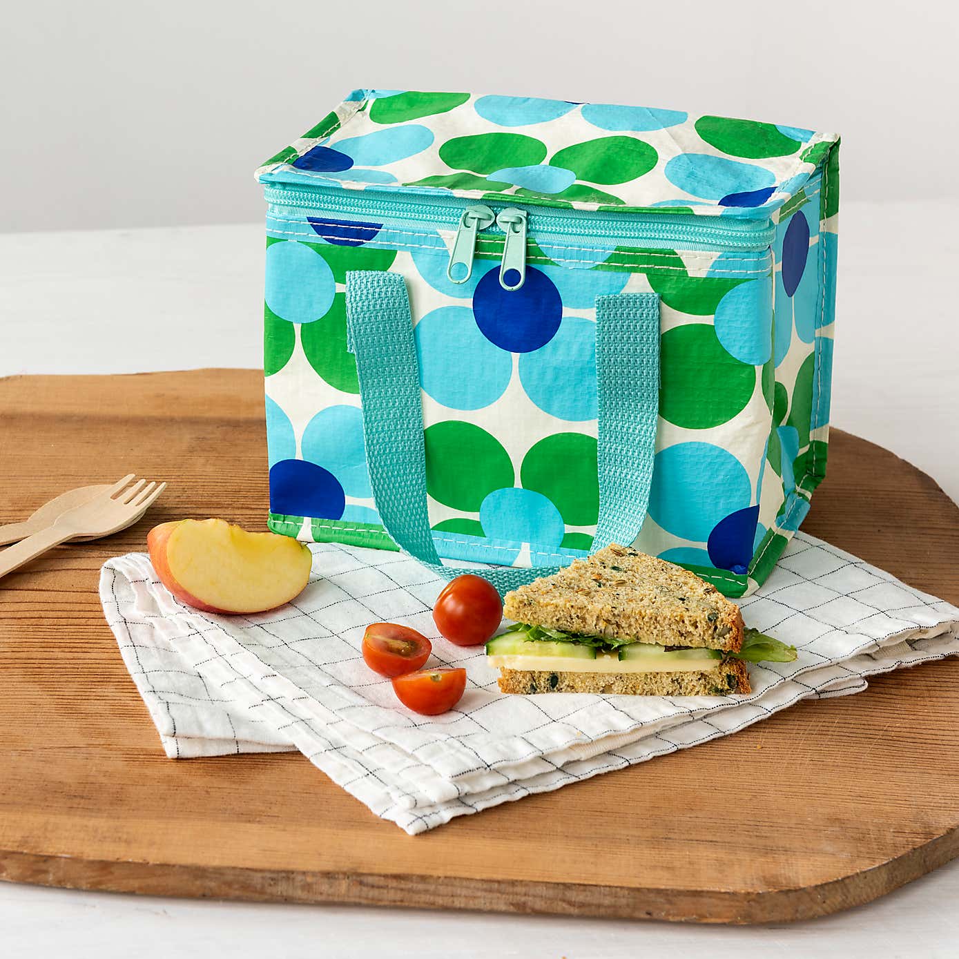 Blue Daisy Lunch Bag
