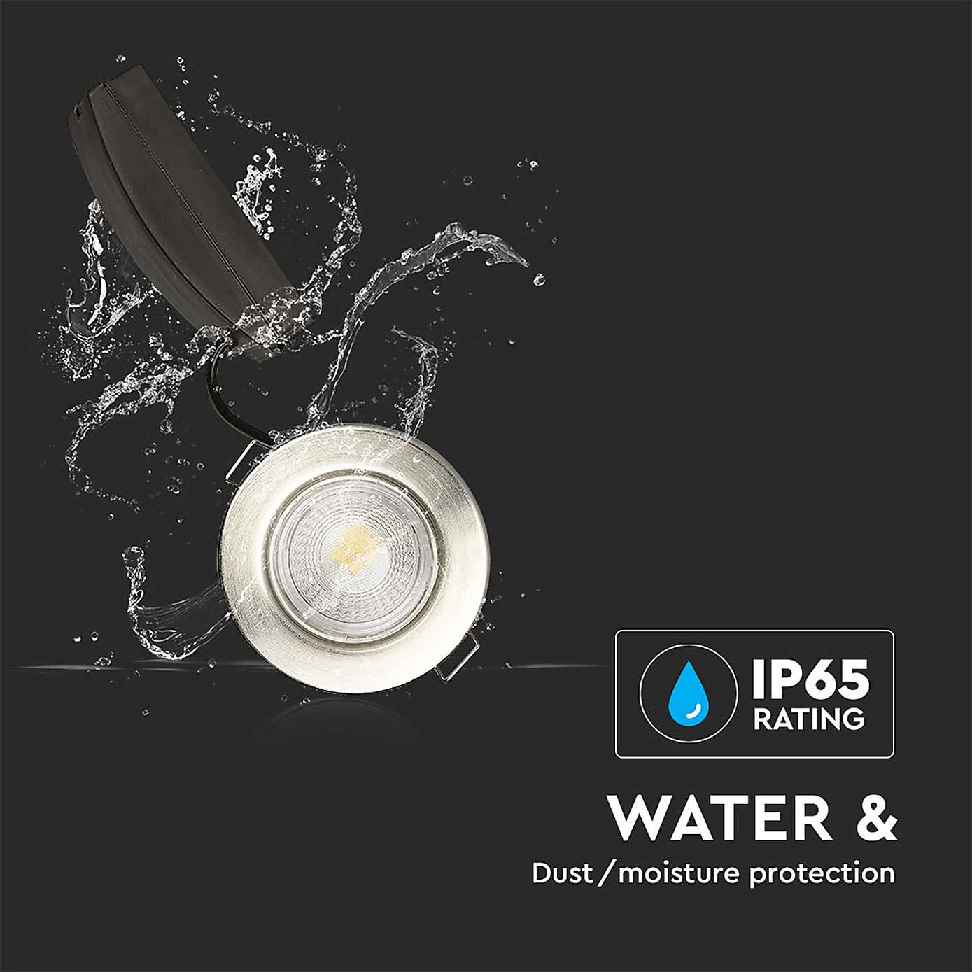 Set of 10 V-TAC 5W LED Outdoor Spotlights