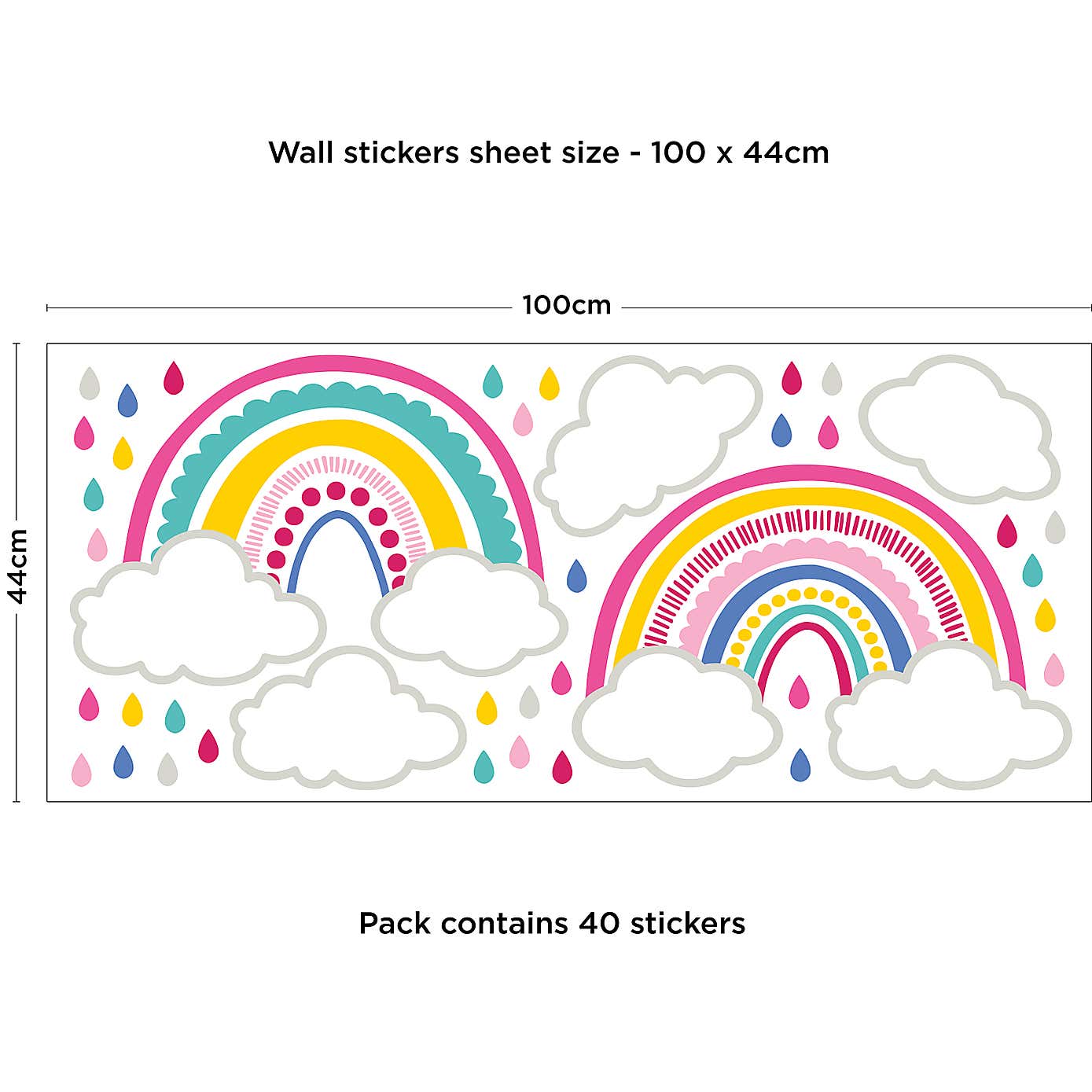 Over the Rainbow Wall Sticker