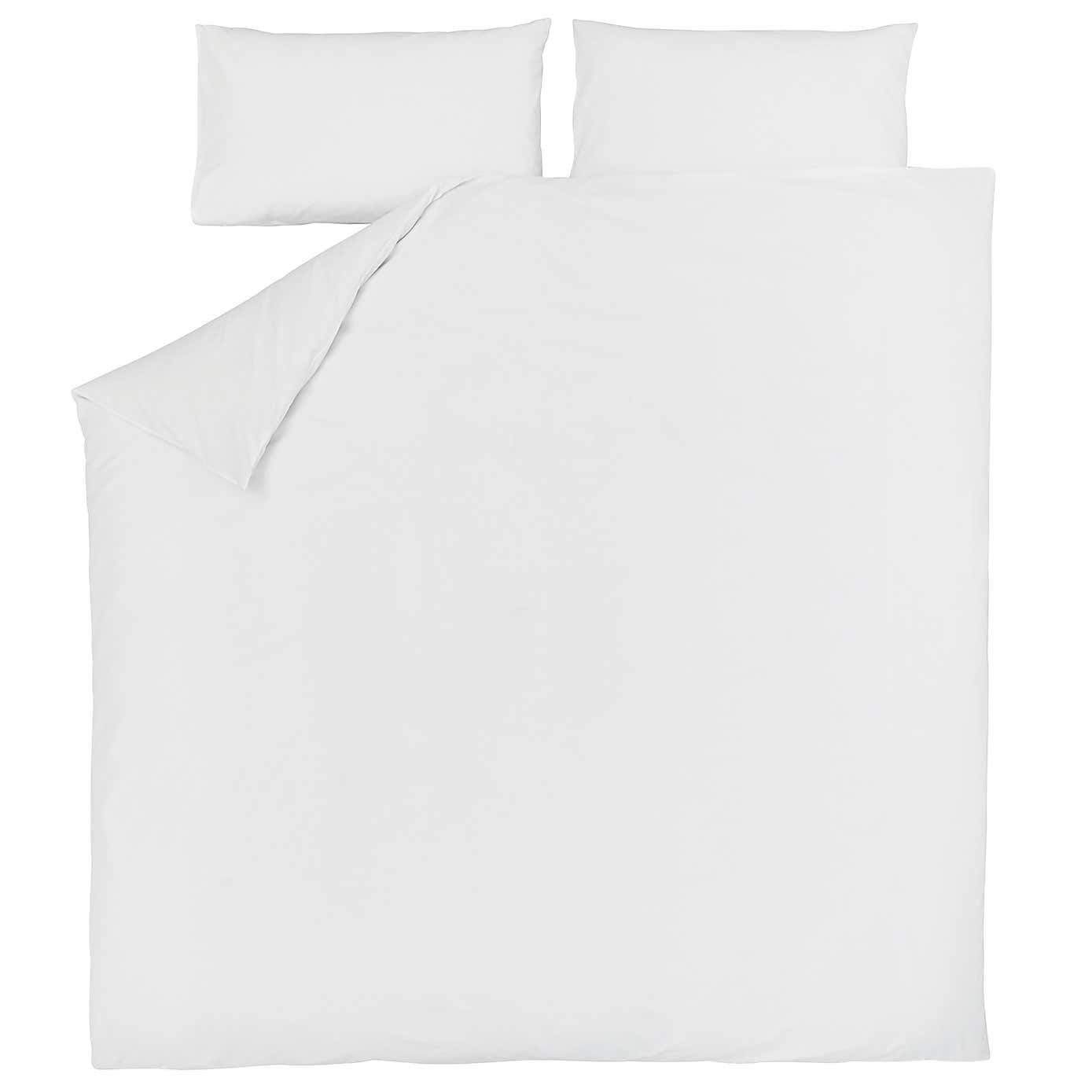 Non Iron Plain Dye Duvet Cover