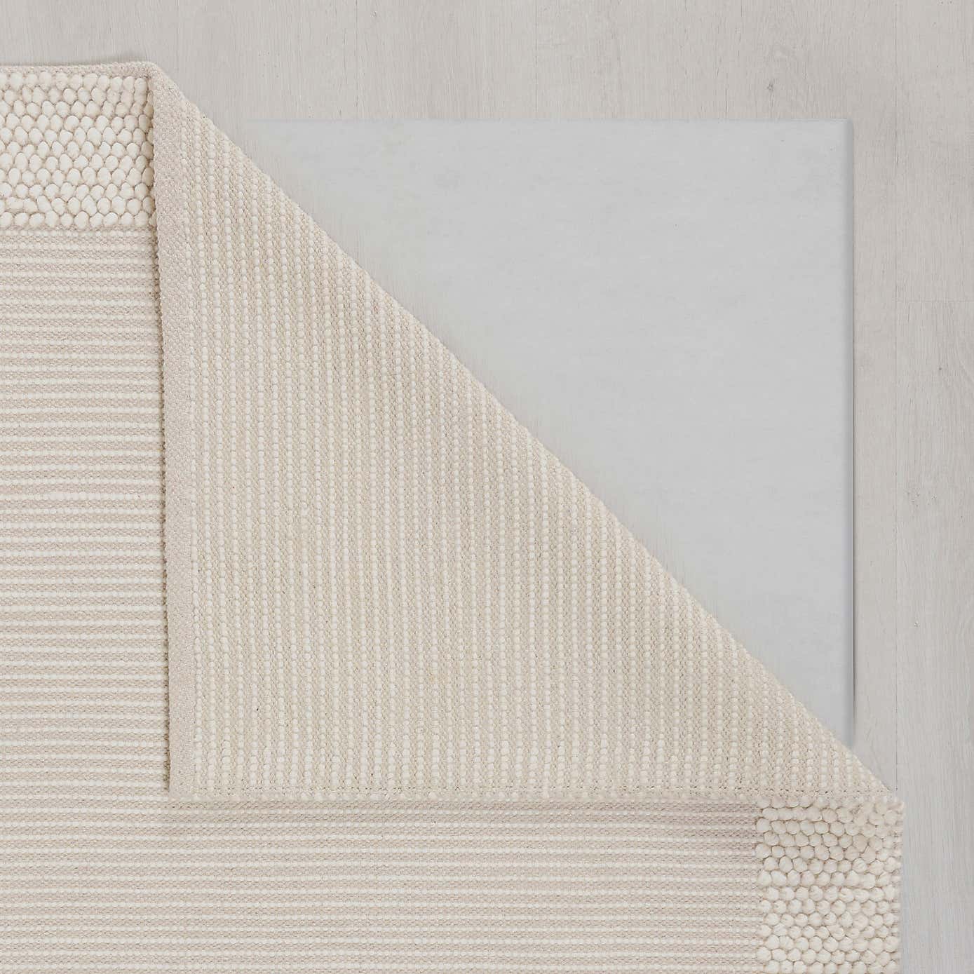 Pebble Wool Border Runner