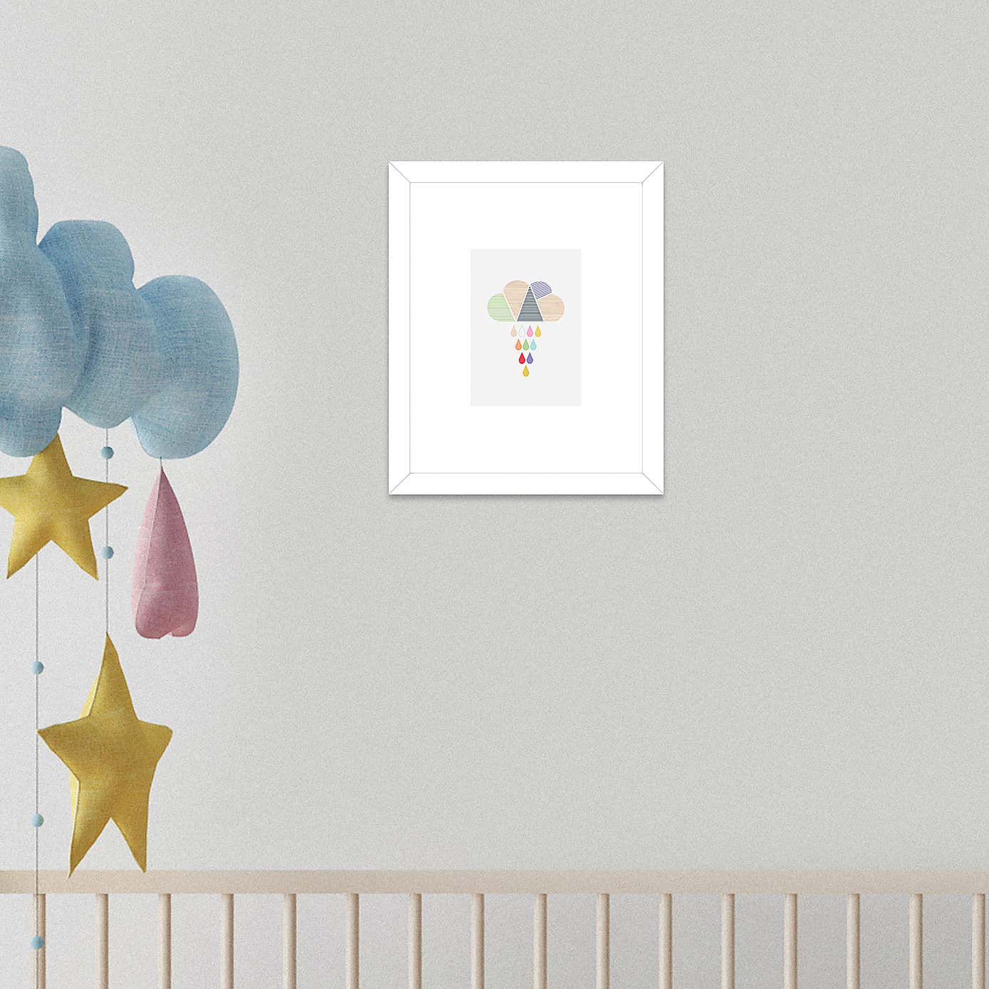 The Art Group Cloud Framed Print