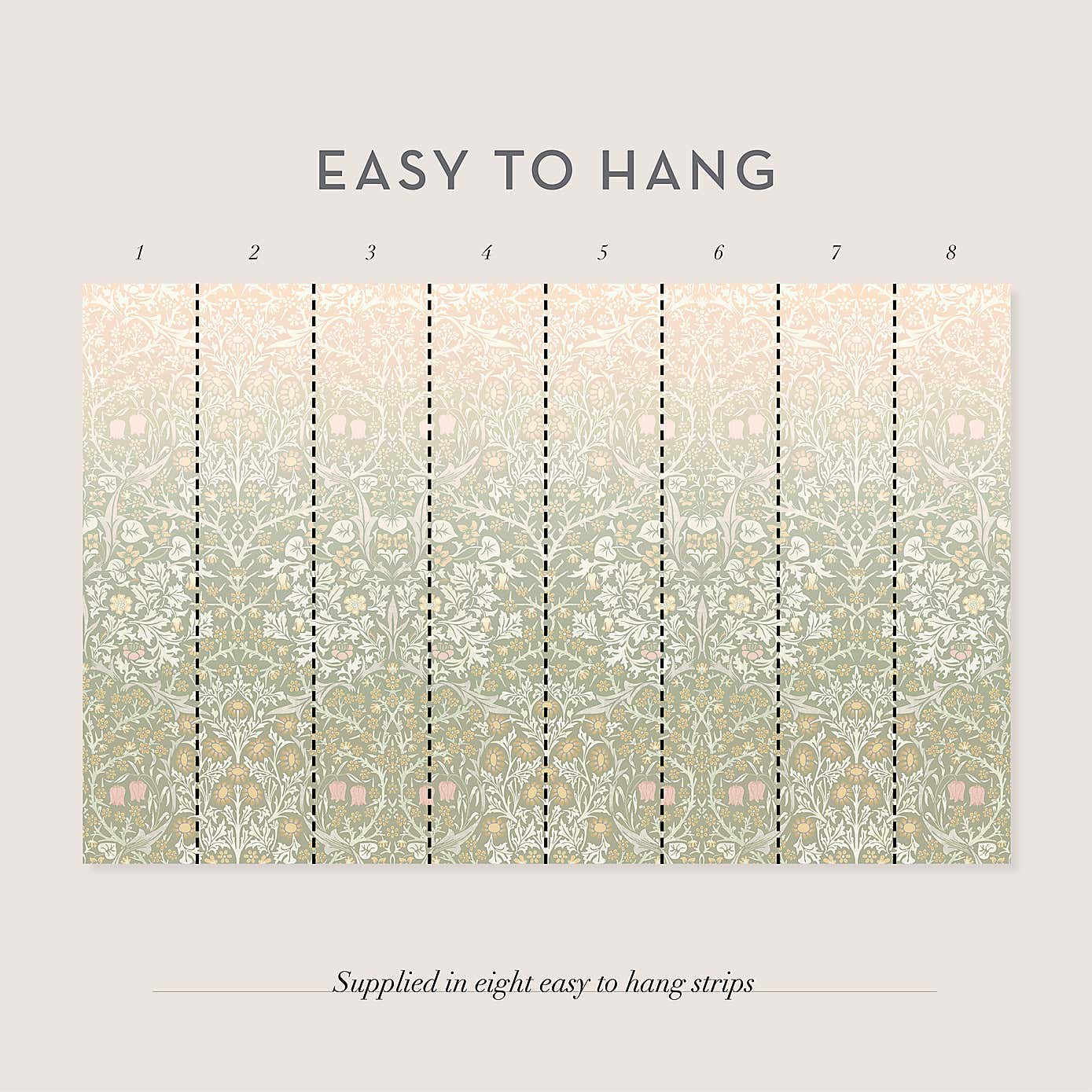 William Morris Blackthorn Wall Mural