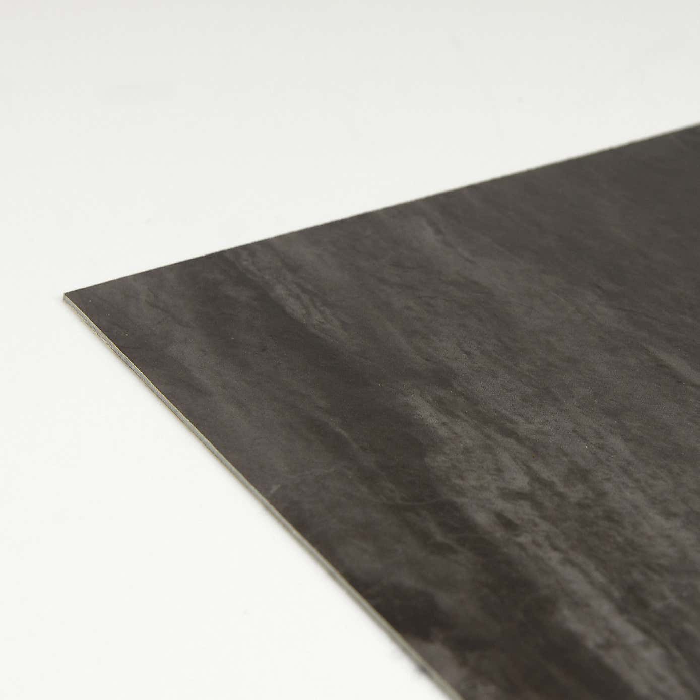 Raven Black Self Adhesive Floor Tiles