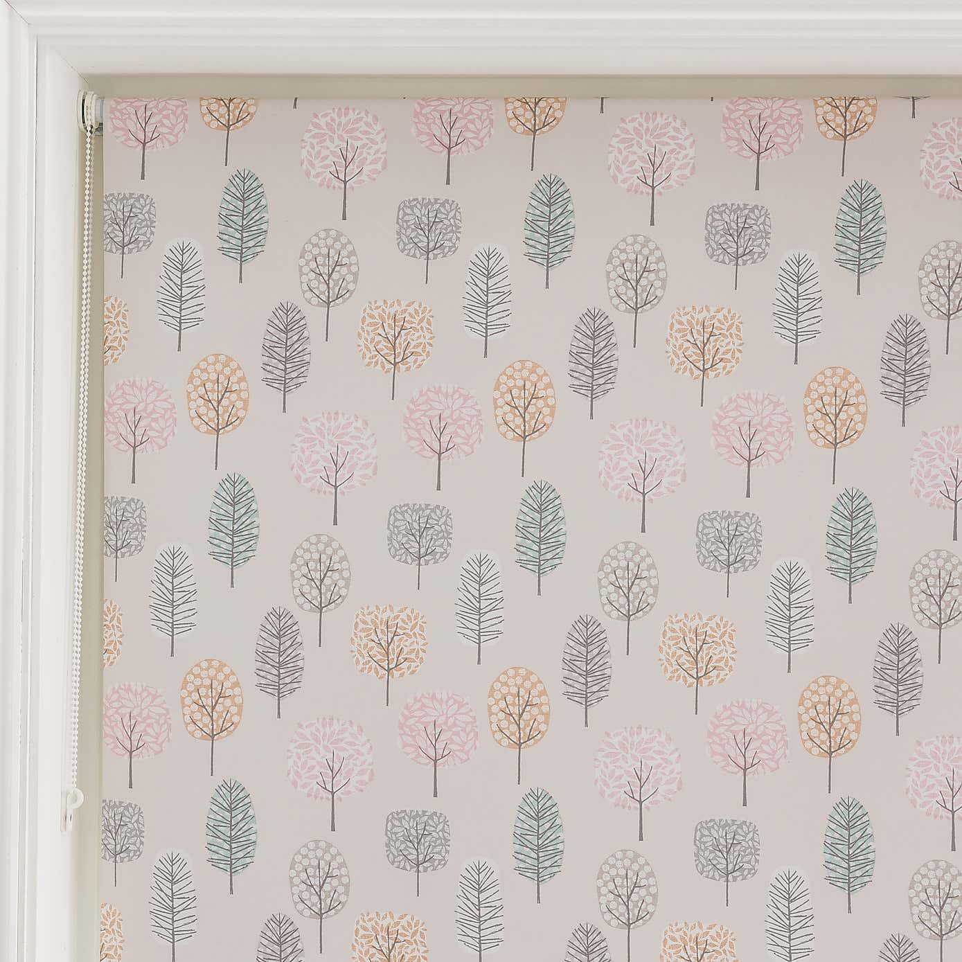 Sweet Trees Pink Blackout Roller Blind
