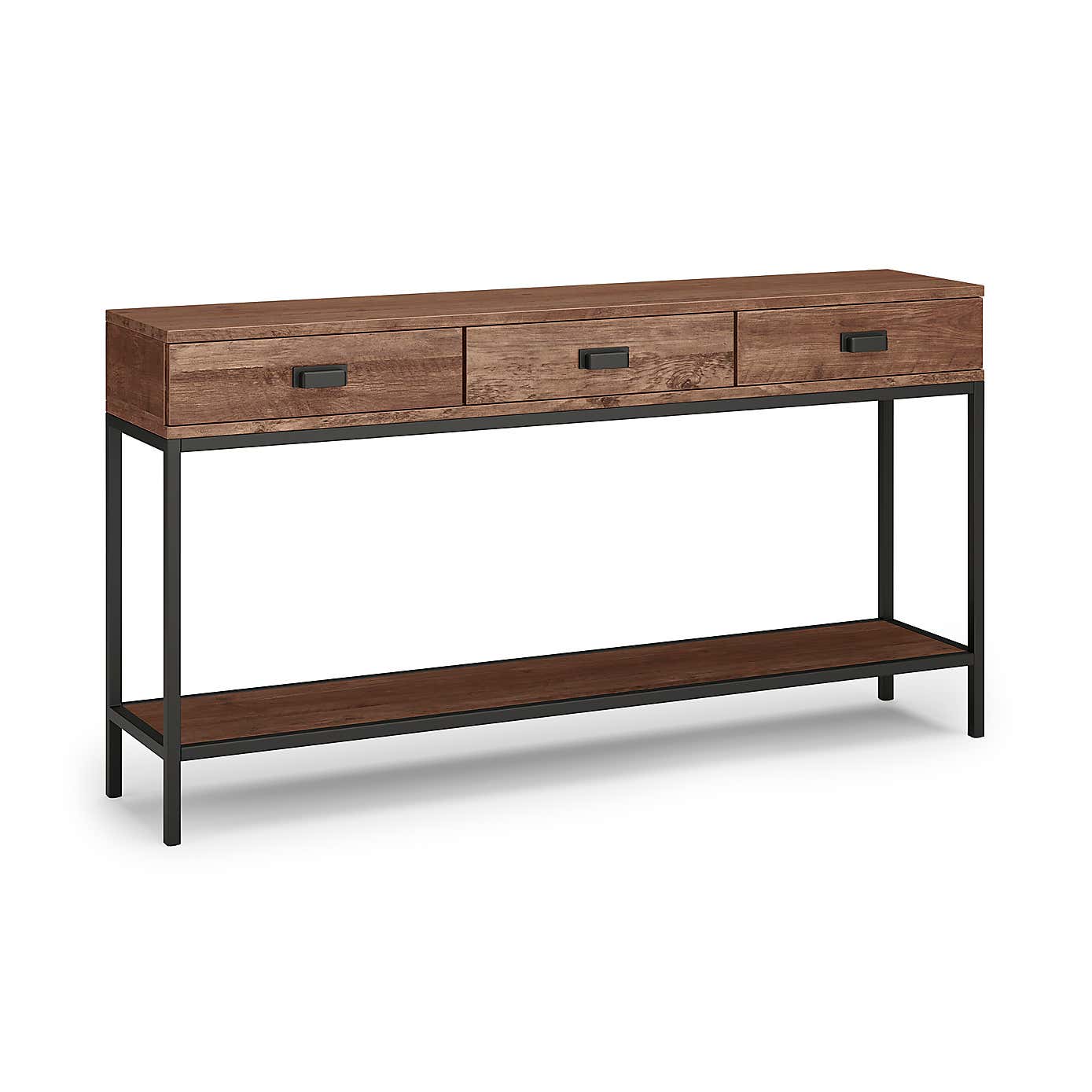 Fulton Extra Wide Console Table, Pine Effect