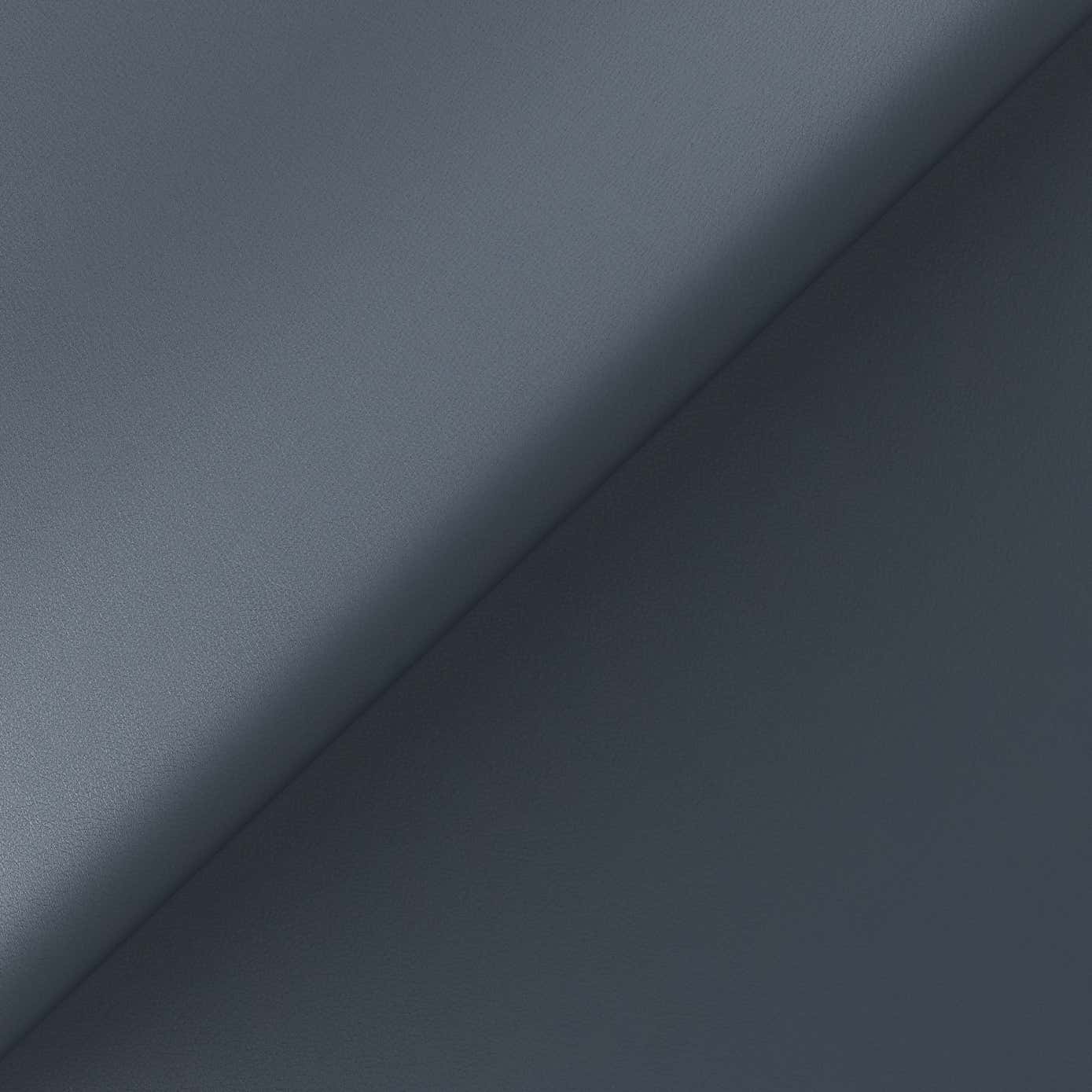 Baxter Kalman Navy Faux Leather 2 Seater Sofa