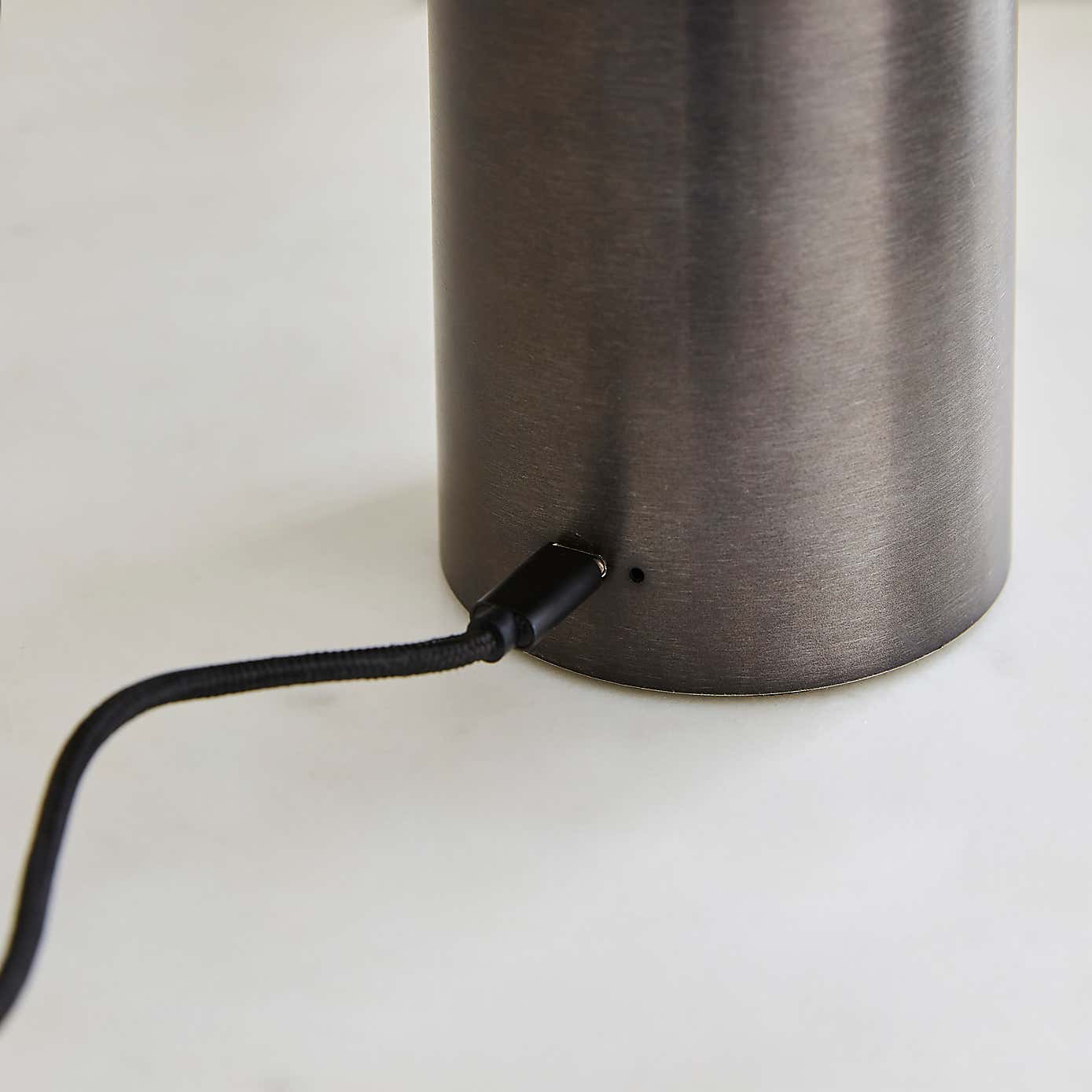 Dorien Glass Rechargable Table Lamp