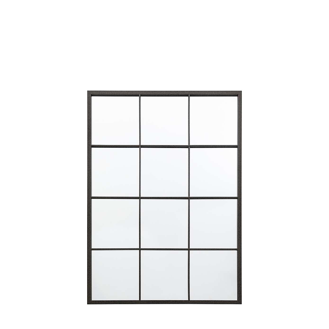 Bridling Window Square Wall Mirror