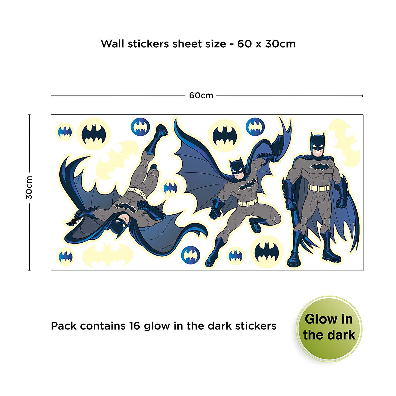 Batman Small Wall Sticker