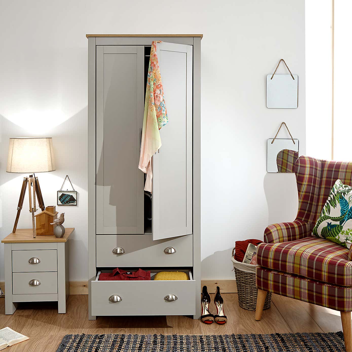 Lancaster Double Wardrobe