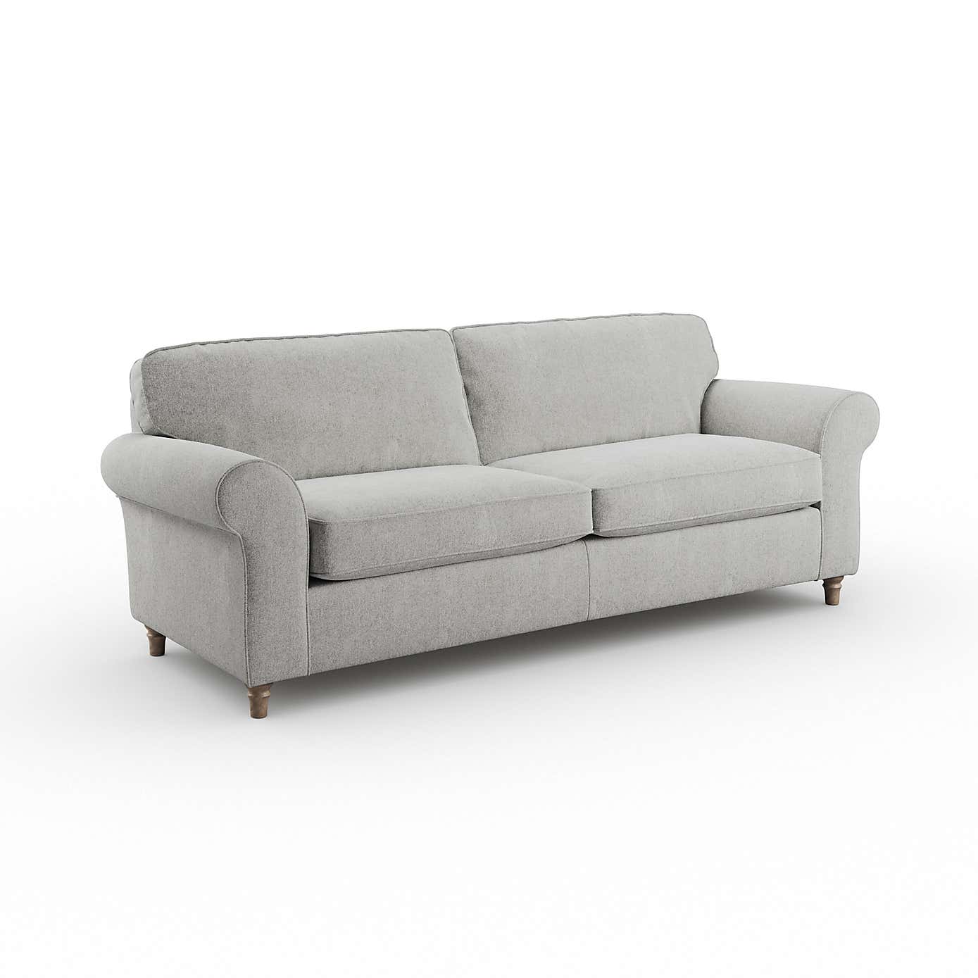 Flori 4 Seater Sofa, Soft Chenille