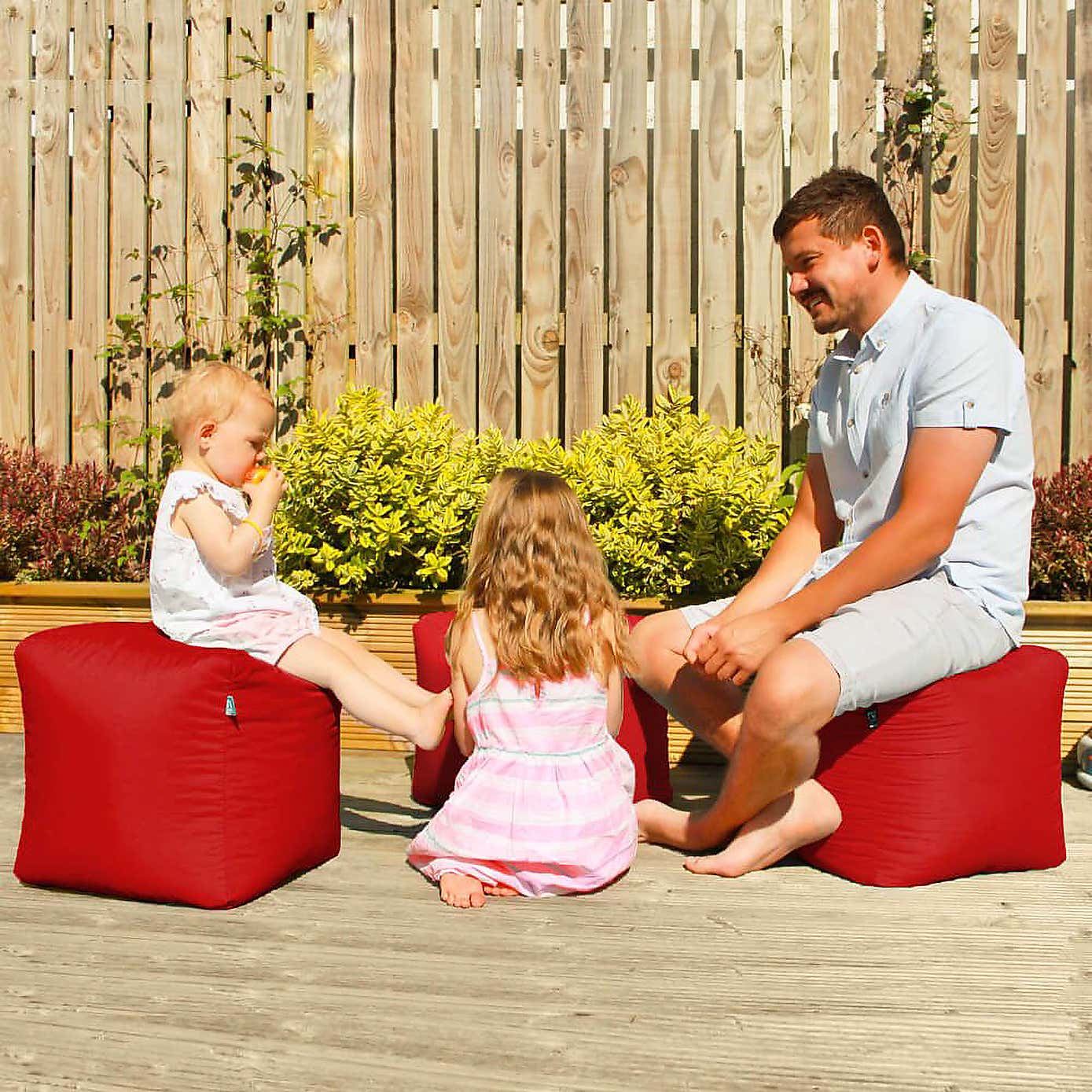 rucomfy Cube Indoor Outdoor Bean Bag