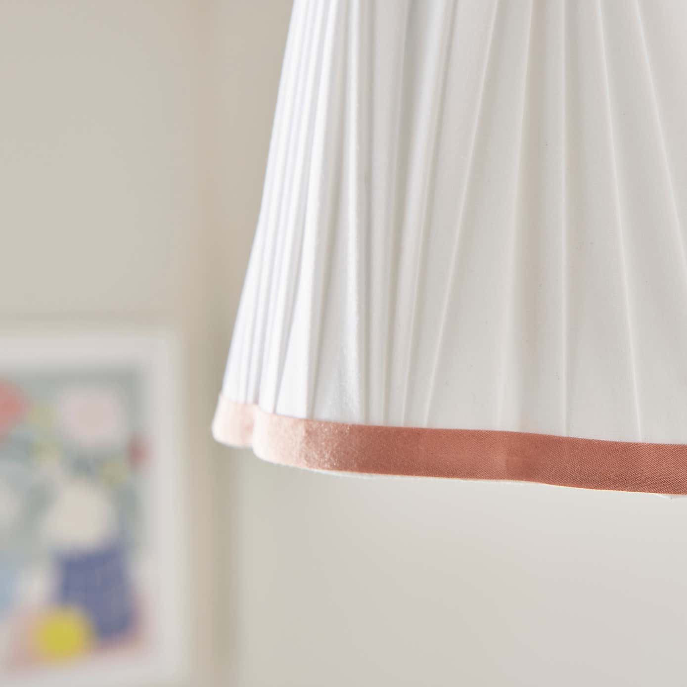 Charming Pleated Easy Fit Lamp Shade
