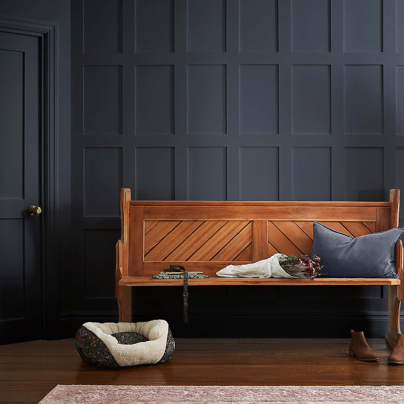 William Morris At Home Midnight Bramble Eggshell Paint