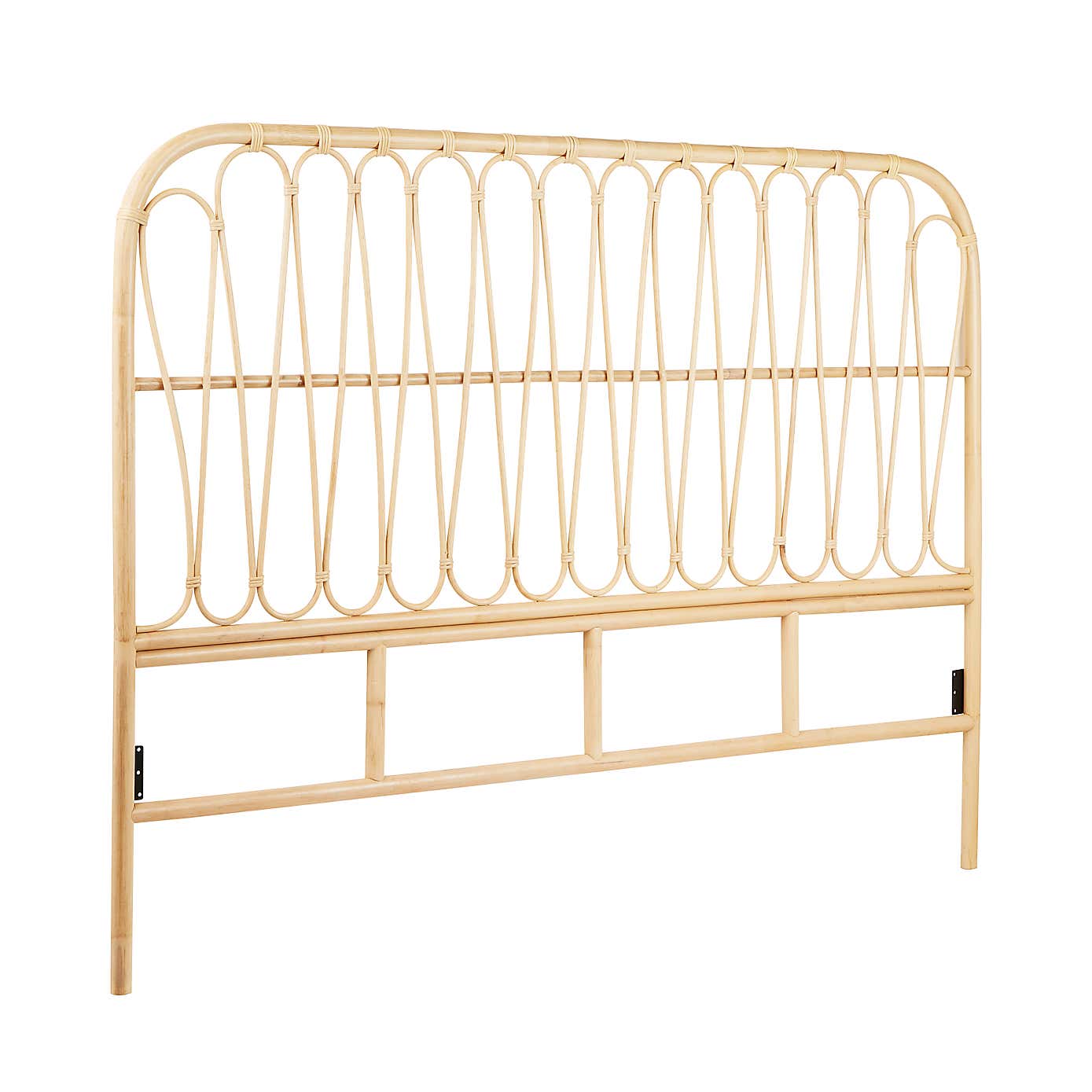 Round Cane Headboard