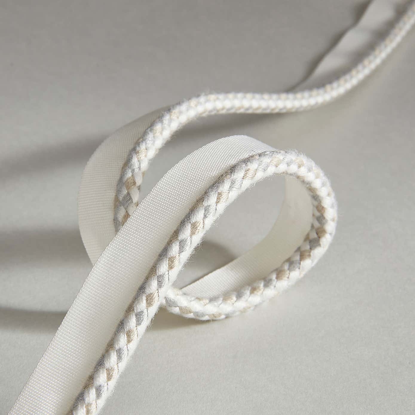 Braided Flanged Cord Trim 15m Bundle