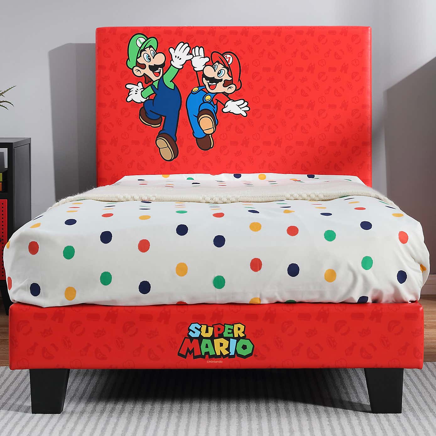 X Rocker Super Mario Bros Gaming Bed