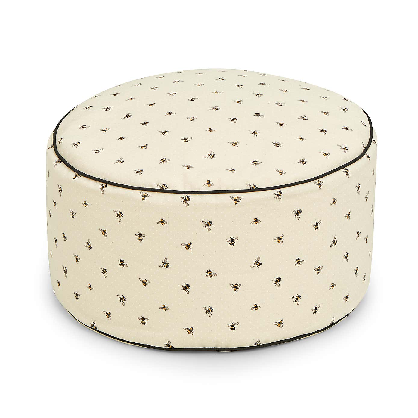 Bees Pouffe Natural