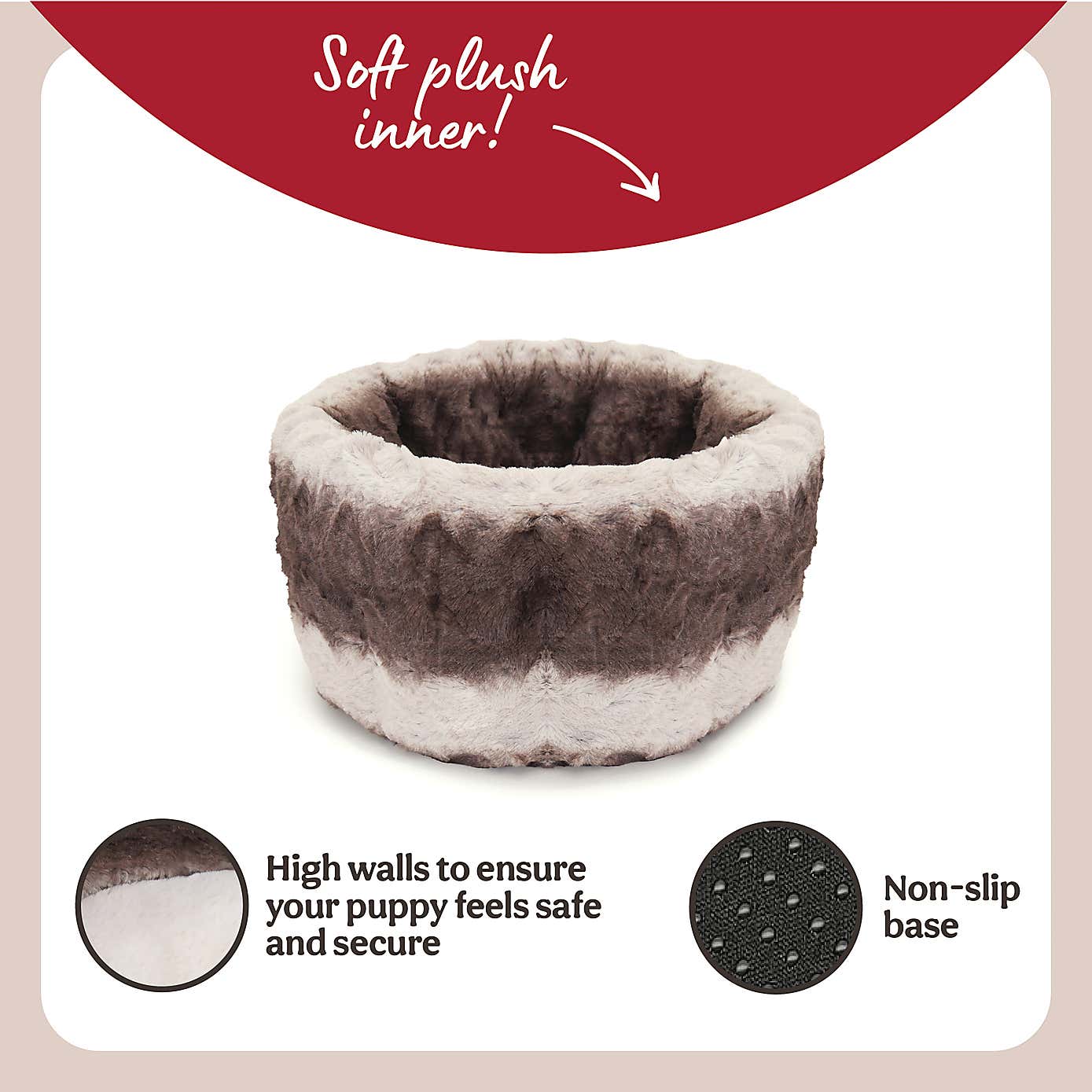 Rosewood Snuggle Cat Bed