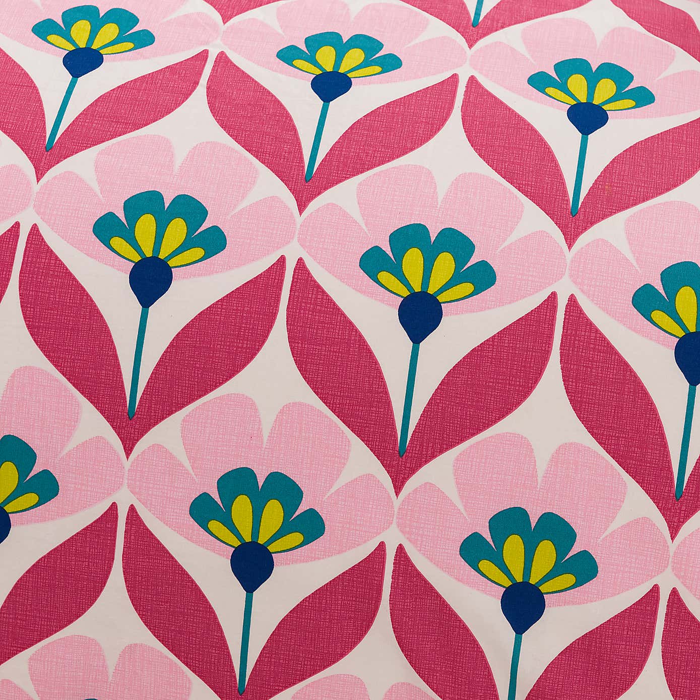 Tallie Retro Cotton Duvet Cover & Pillowcase Set