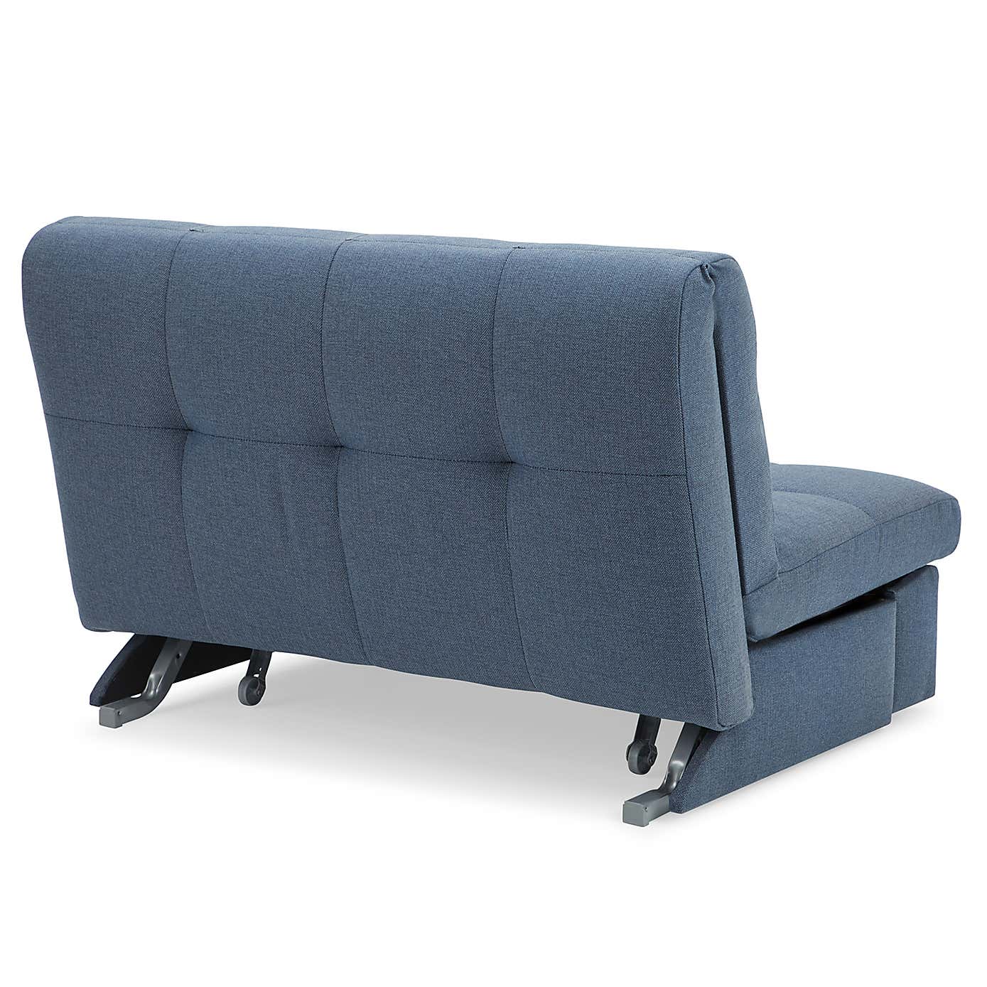 Navy Rowan Compact Double Sofa Bed