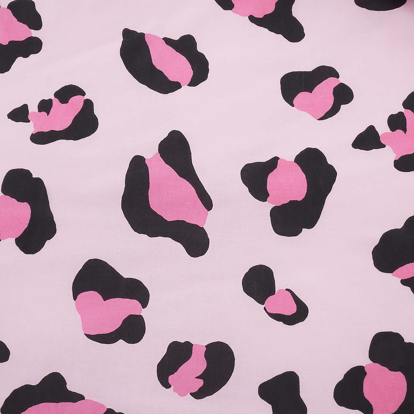 Pack of 2 Leopard Duvet Cover and Pillowcase Set