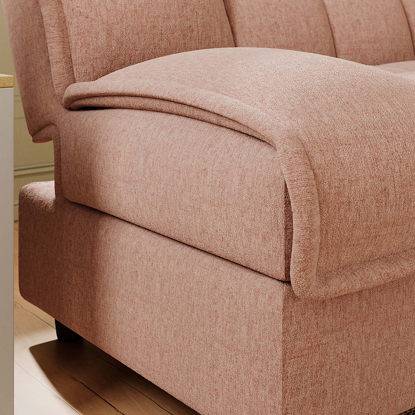 Emery Squish Soft Chenille Clic Clac Storage Sofa Bed
