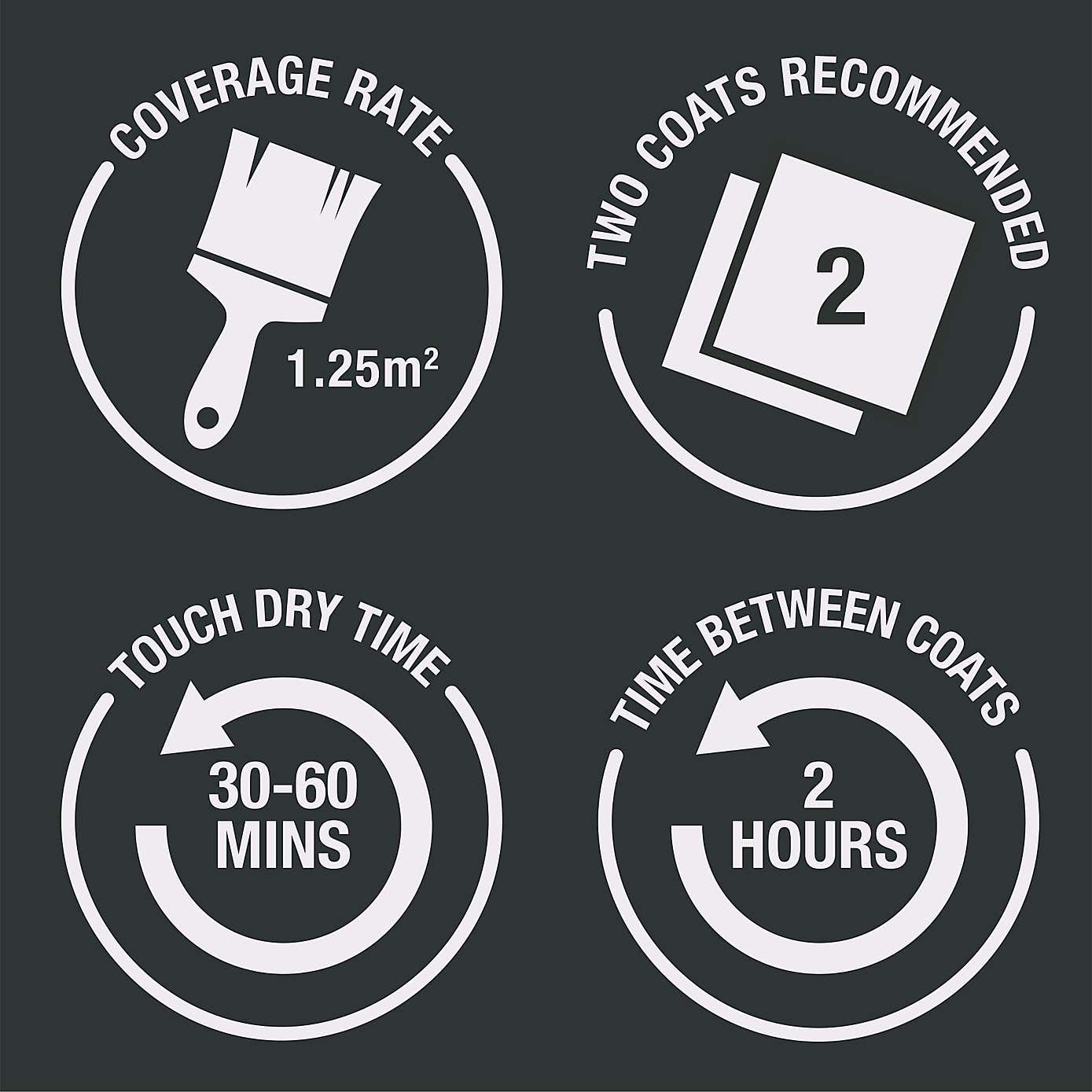 Rust-Oleum White Gloss Painter's Touch Toy Safe Paint 250ml