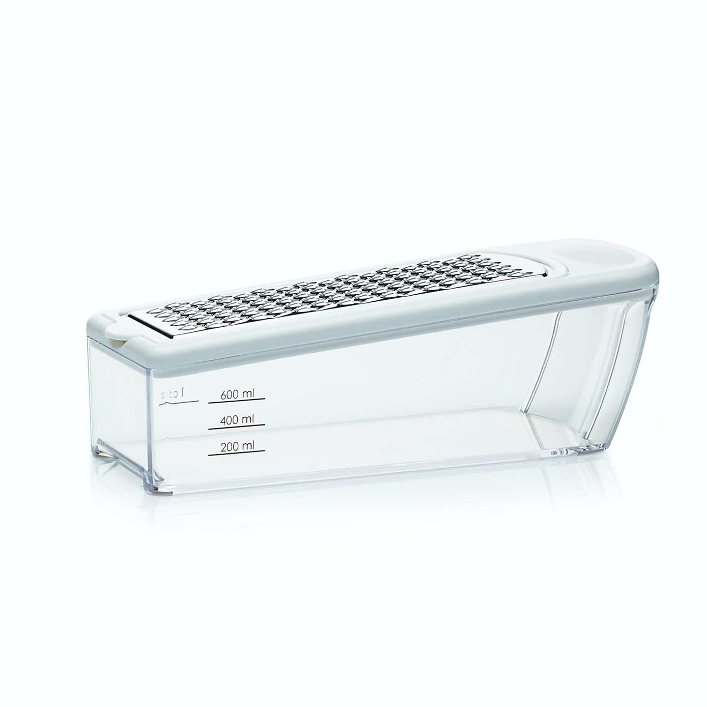 KitchenCraft Stainless Steel Cheese Grater with Container
