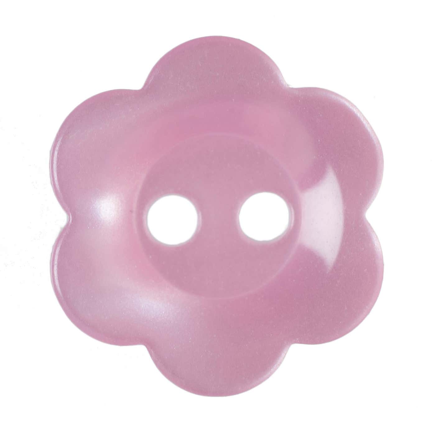 Flower Buttons 12.5mm Pack of 12