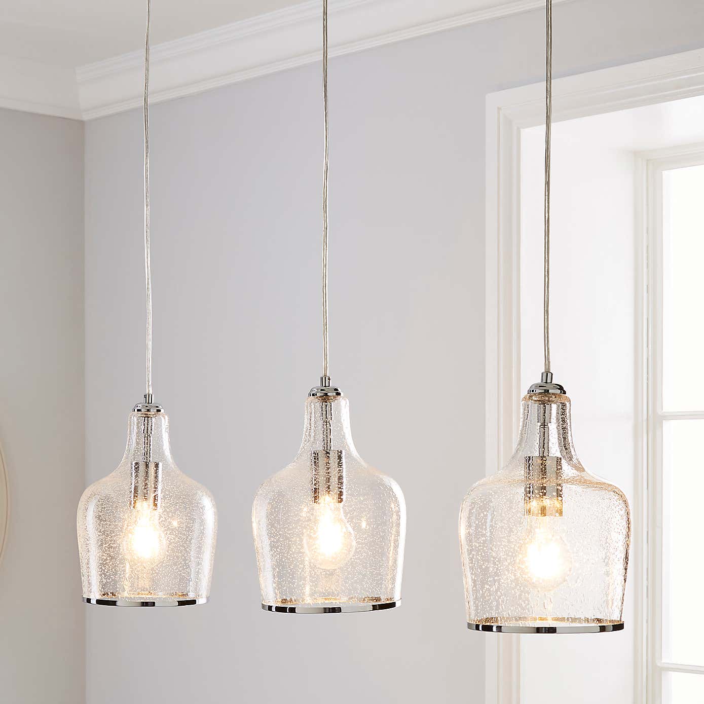 Lenny 3 Light Diner Ceiling Fitting