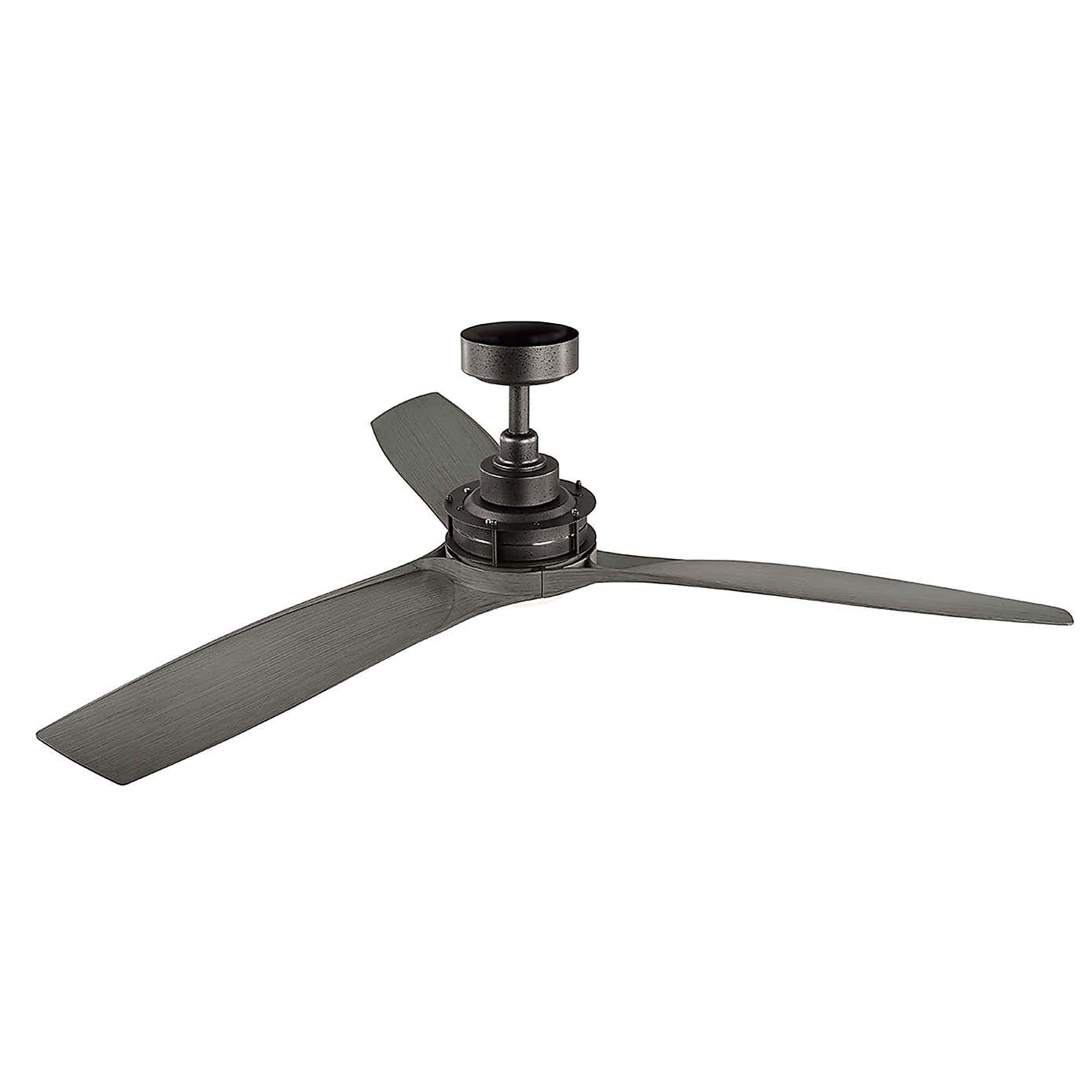 Kichler Ried Ceiling Fan & Remote, 142cm