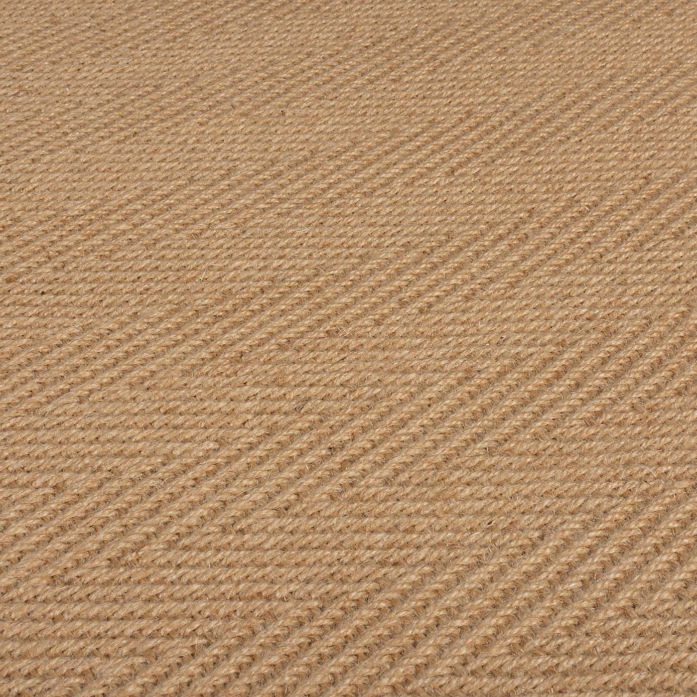 Herringbone Border Rug