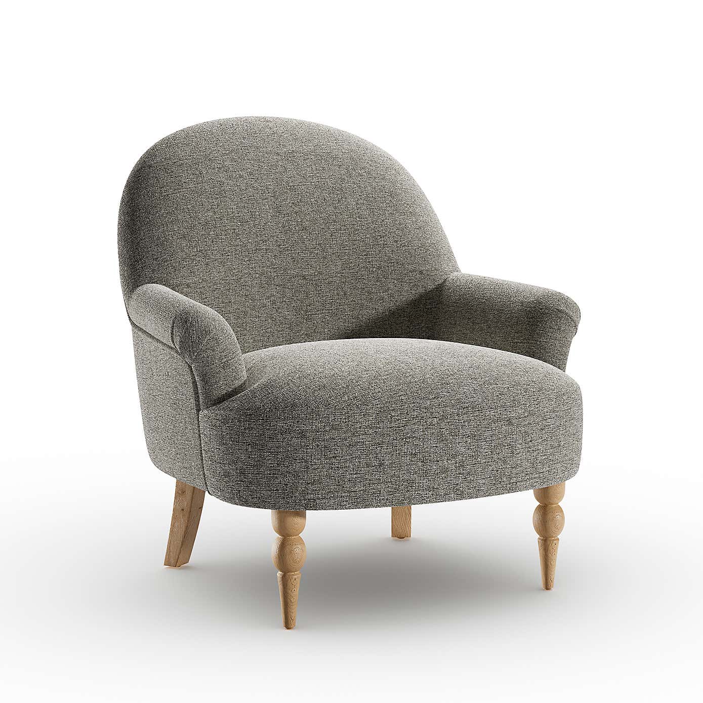Petit Textured Weave Occasional Armchair