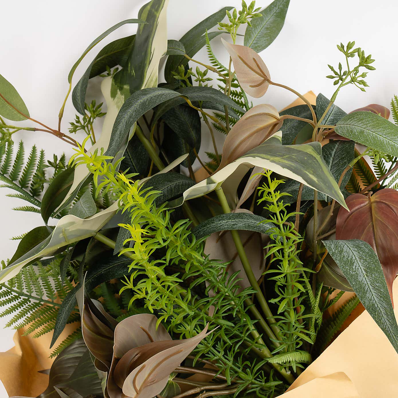 Artificial Mixed Foliage Bouquet