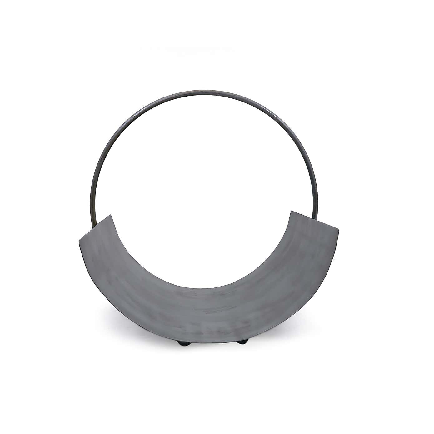 Snug - Fireside Chrome Iron Firewood Hold