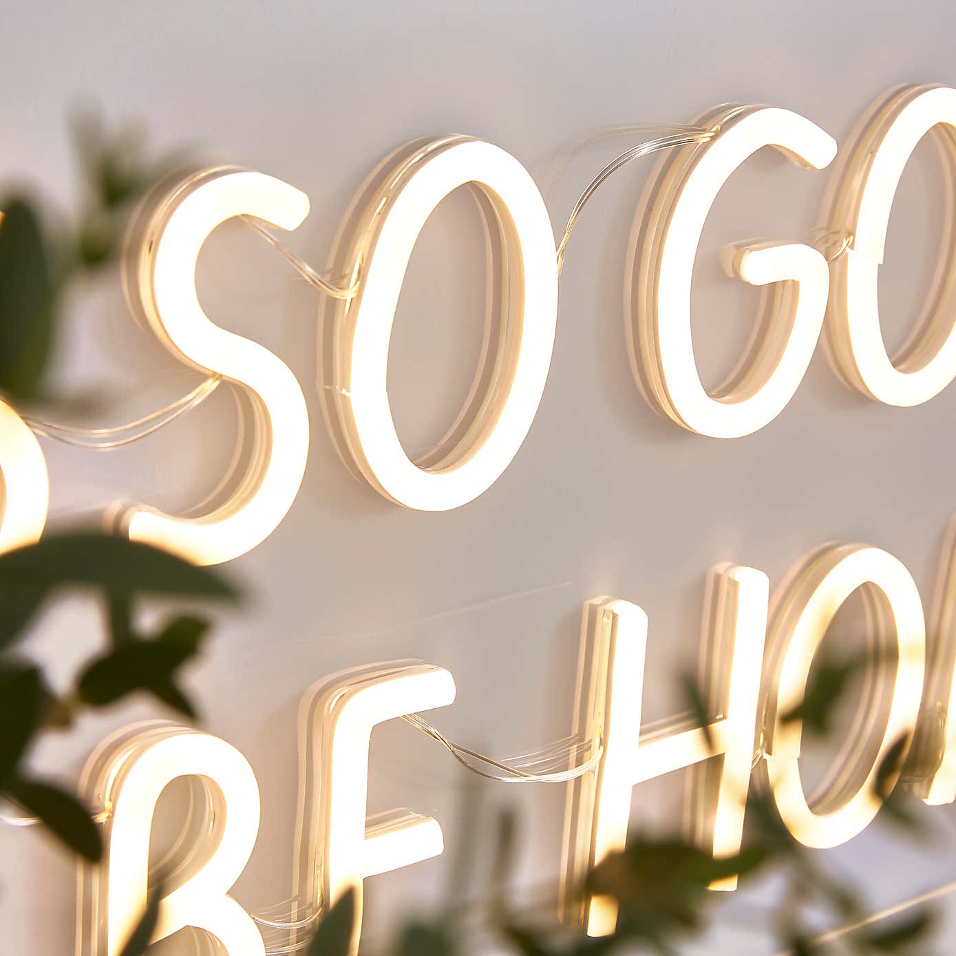 It's Good to be Home Neon Sign