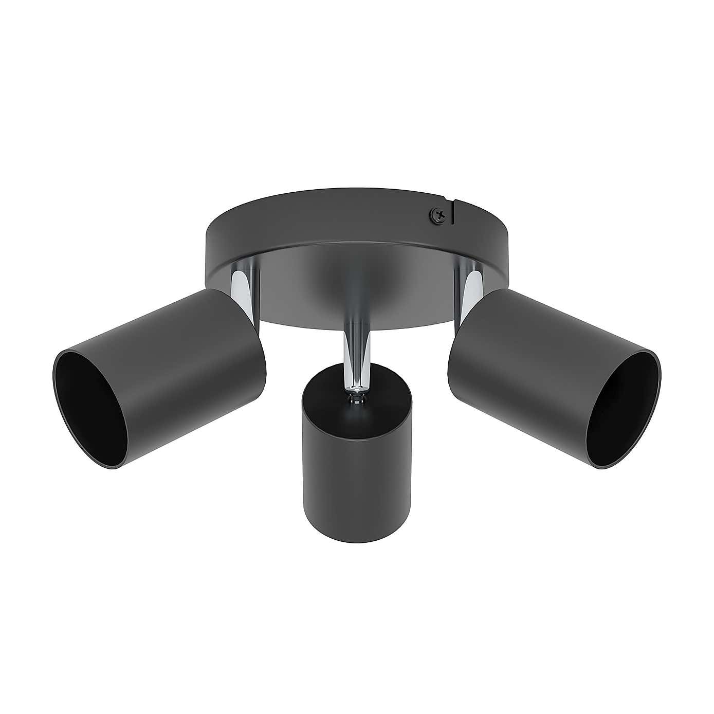 EGLO Reciso-E 3 Light Adjustable Spotlight