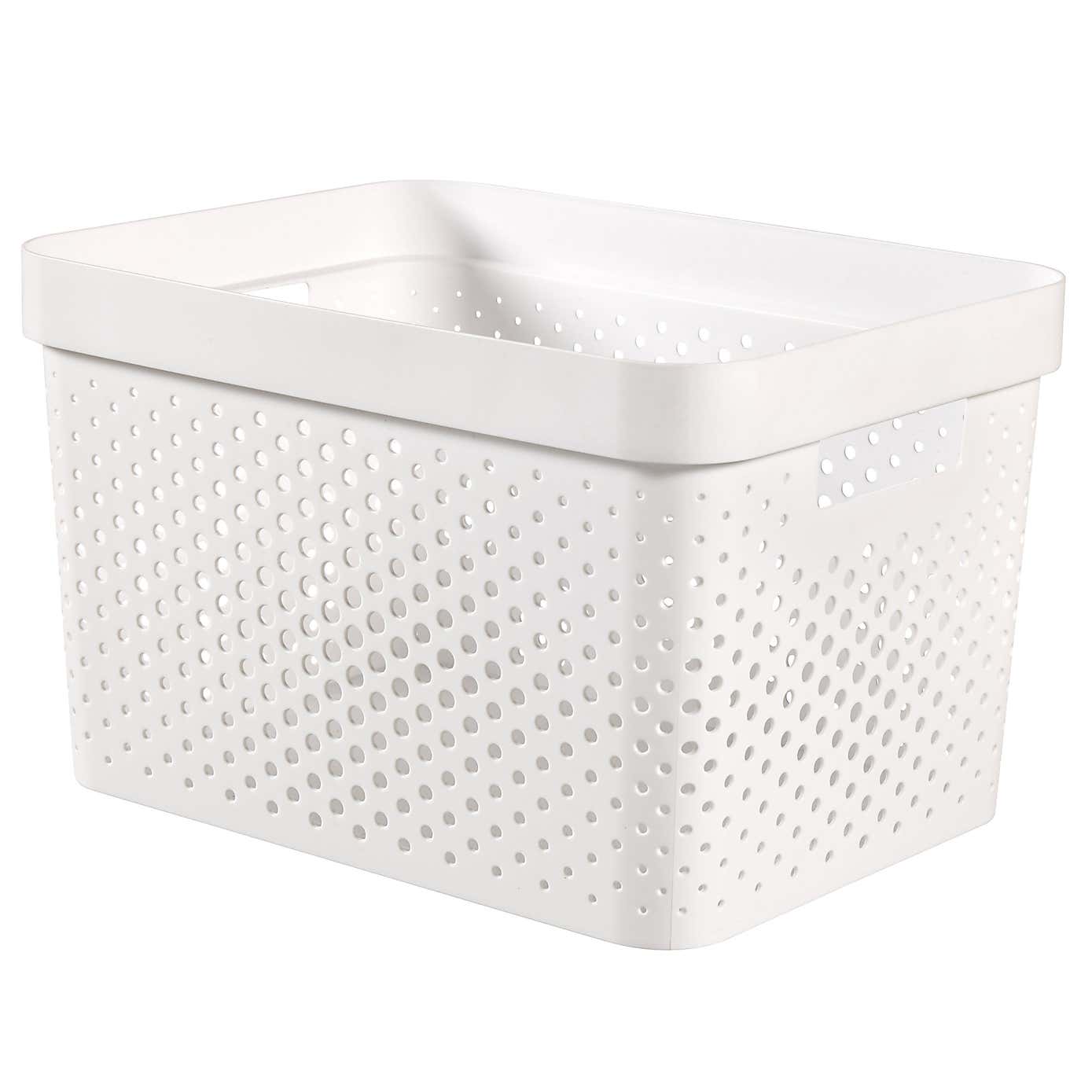 Curver Infinity 100% Recycled Plastic Storage Basket