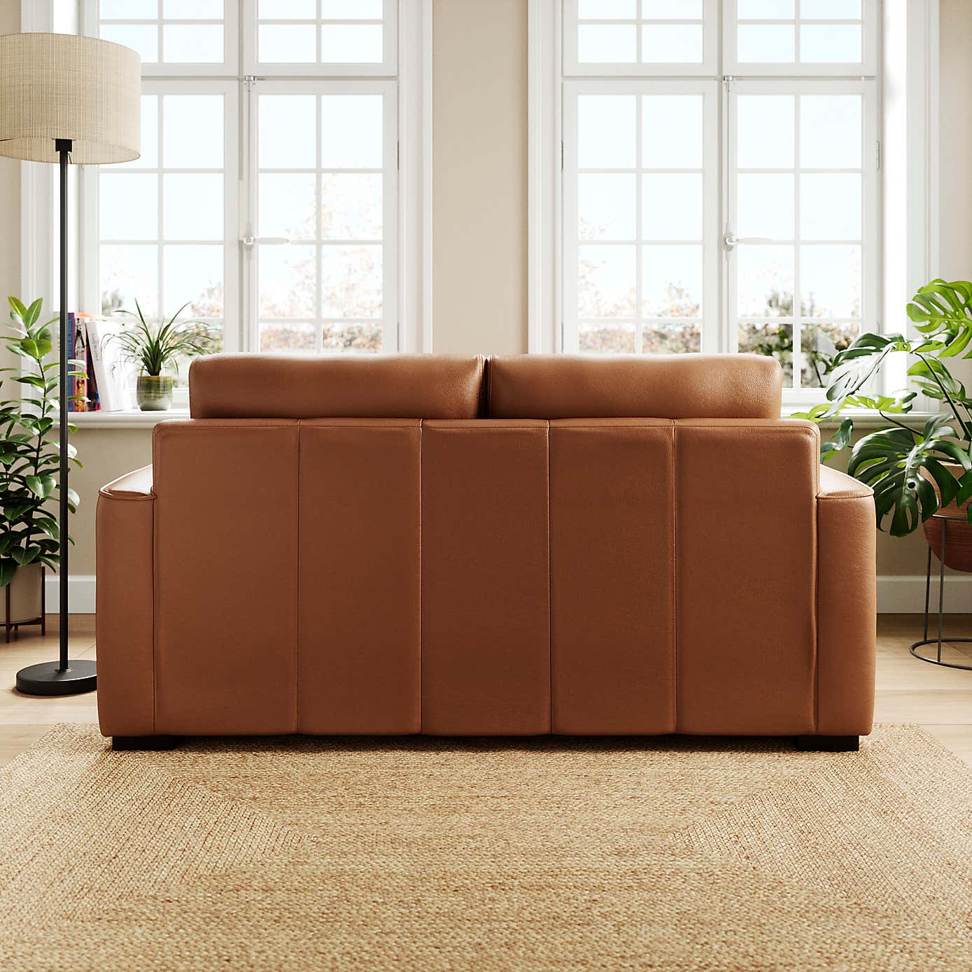 Carson Classic Leather 2 Seater Sofa