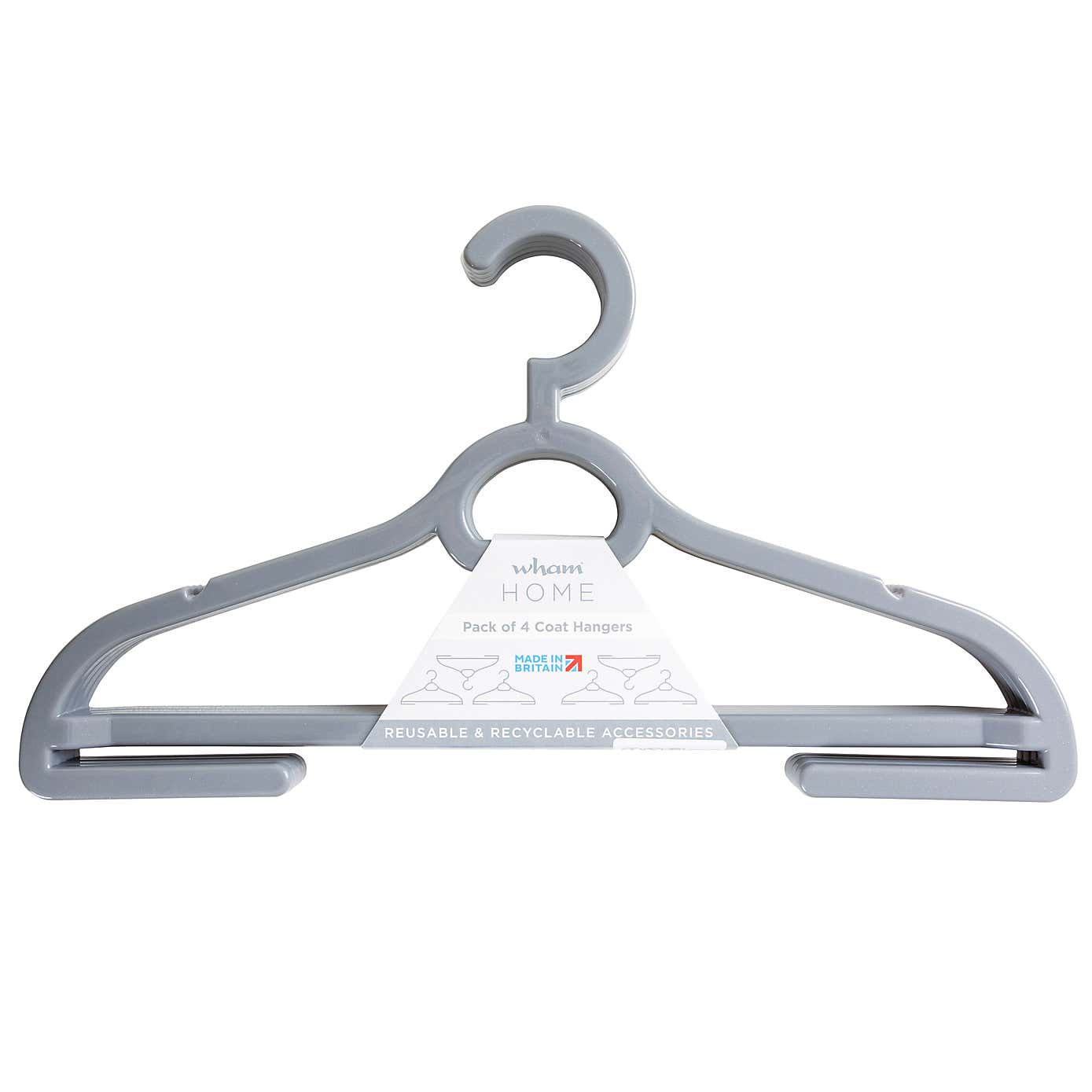 Pack of 12 Wham Adult Clothes Hangers