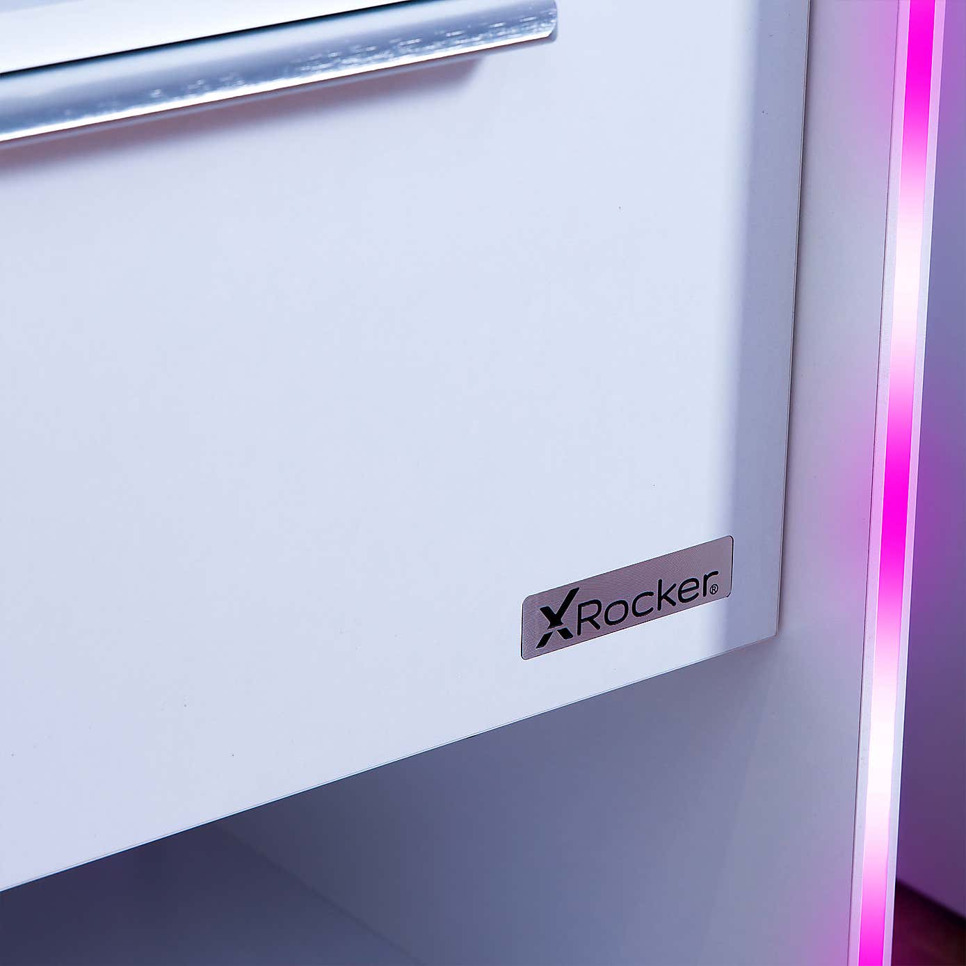 Electra Bedside Table with Wireless Charging and LED Lights