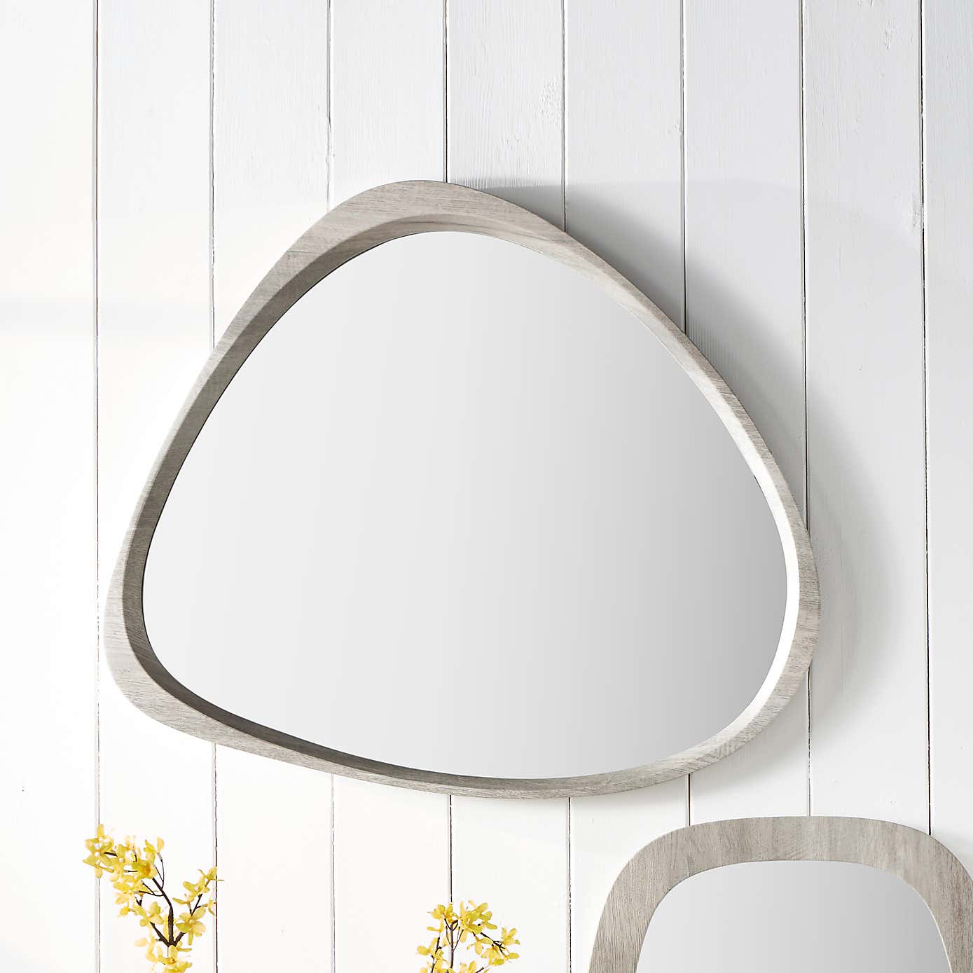 Pond Oak Wall Mirror