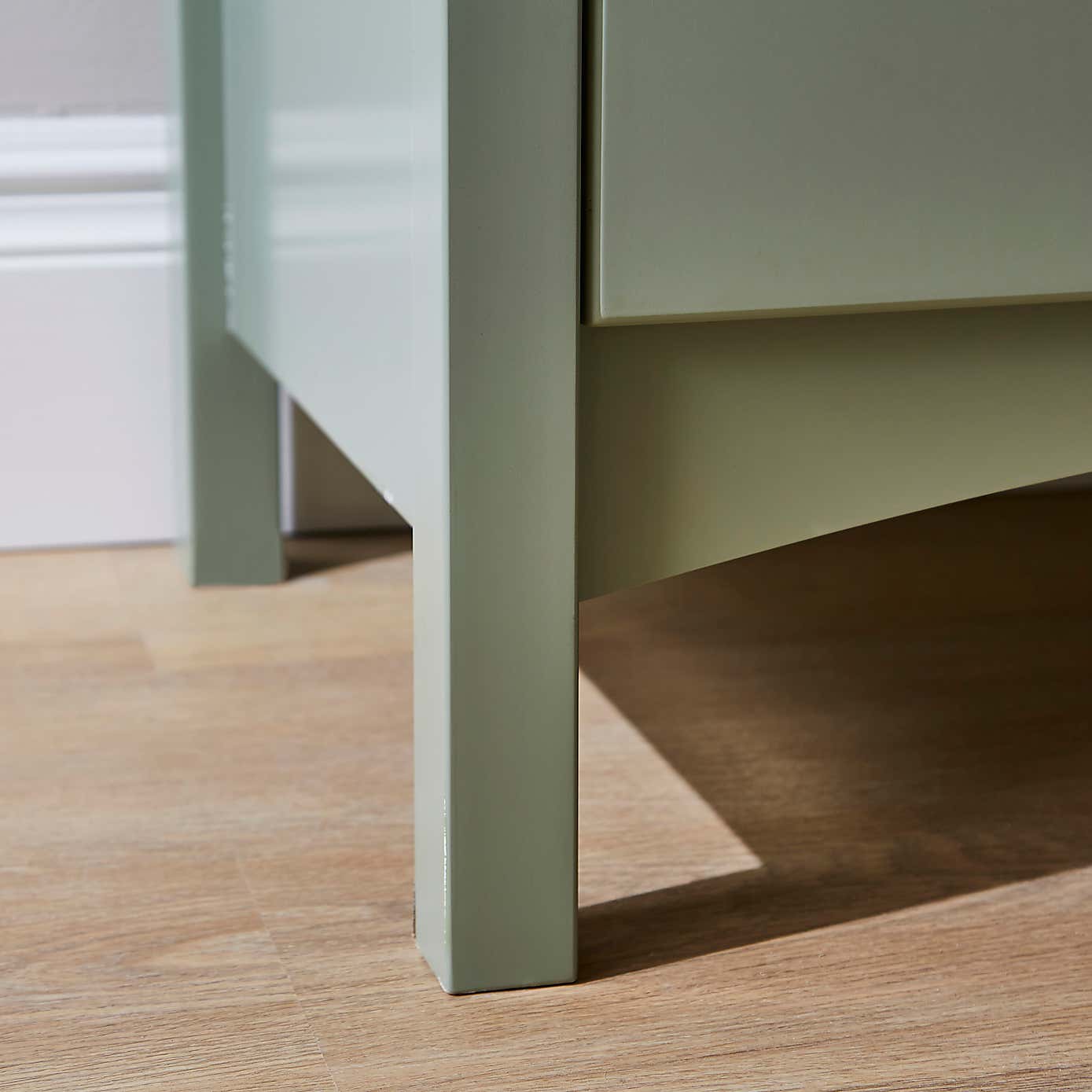 Beatrice Striped Tall Cabinet