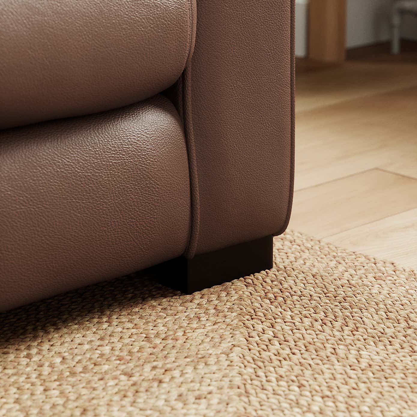 Carson Classic Leather 3 Seater Sofa