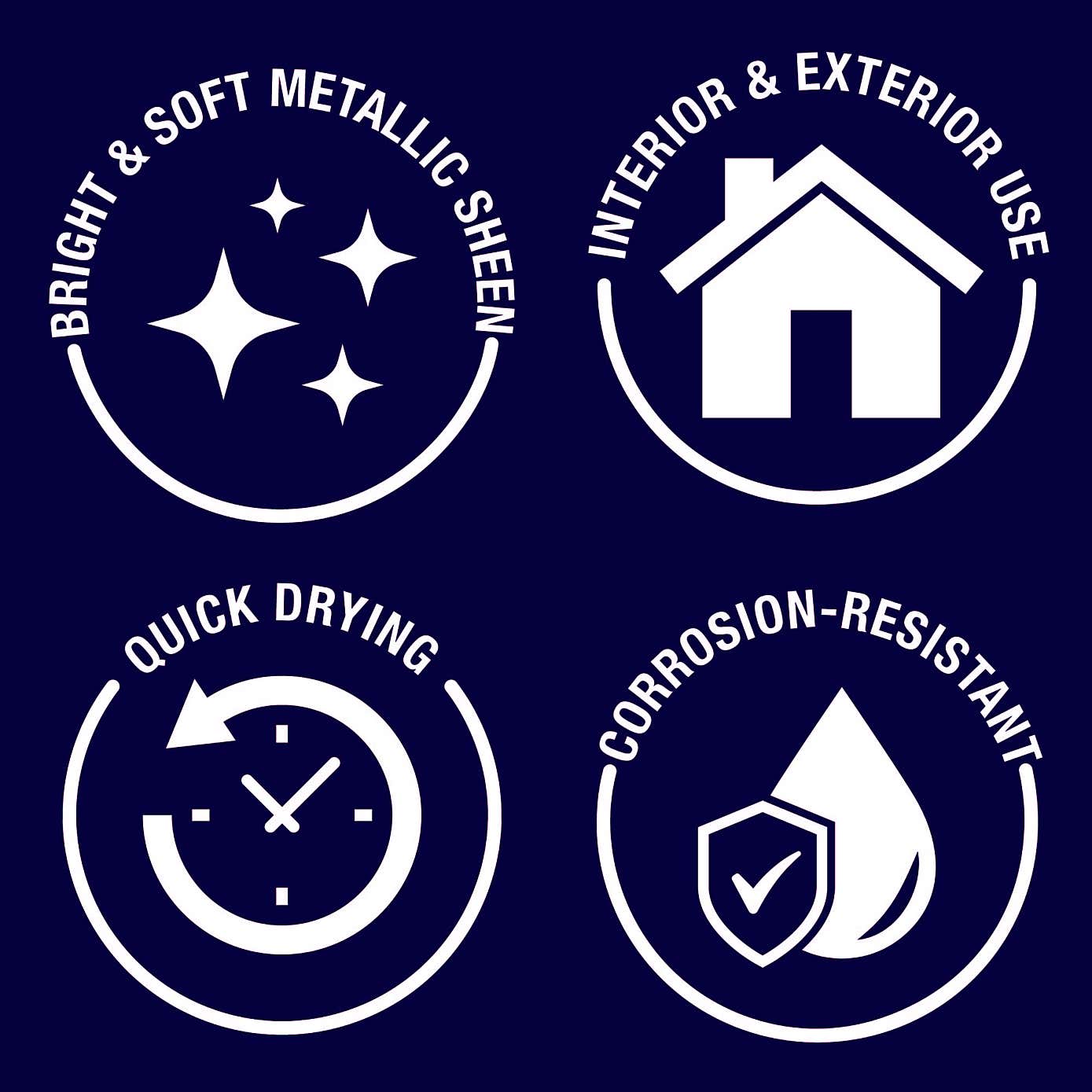 Rust-Oleum Chrome Metallic Spray Paint