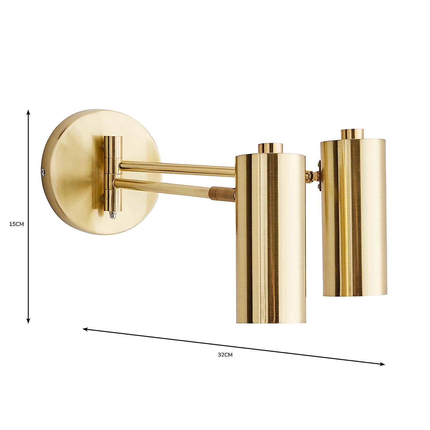 Leila Dual Wall Light